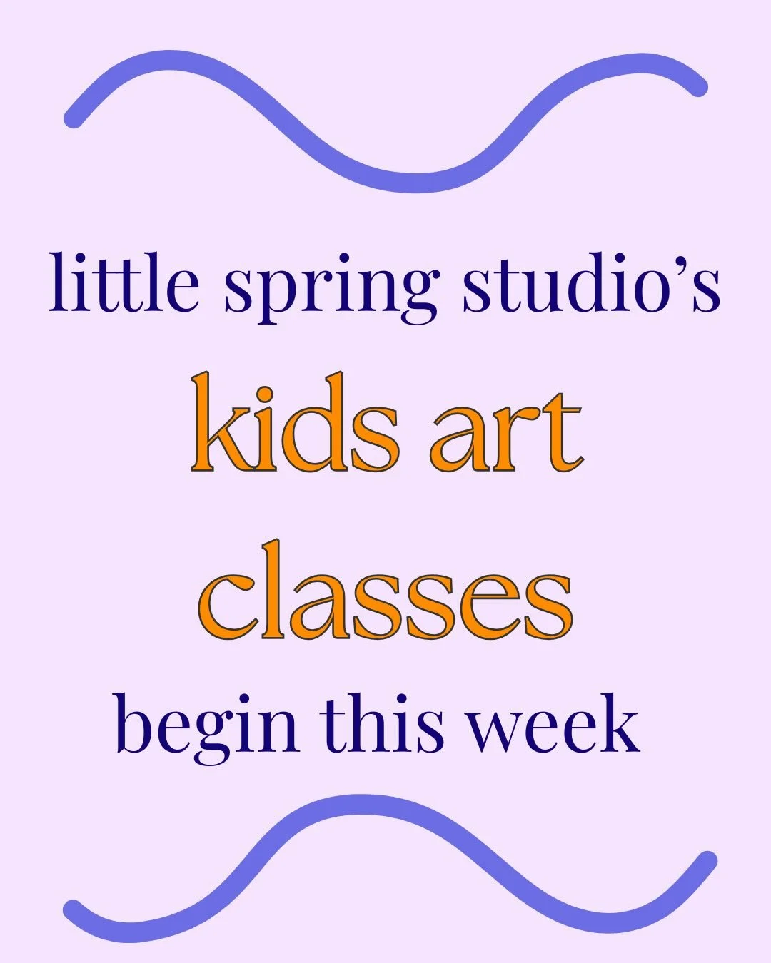 It&rsquo;s time for a new semester of art classes 🥳🥳🥳 Our weekly kids classes return on January 8th and 10th. We have just a few spots left ✨ Learn more and register through the link in bio 🎨✏️

#littlespringstudio 
#bloomingtonindiana 
#blooming