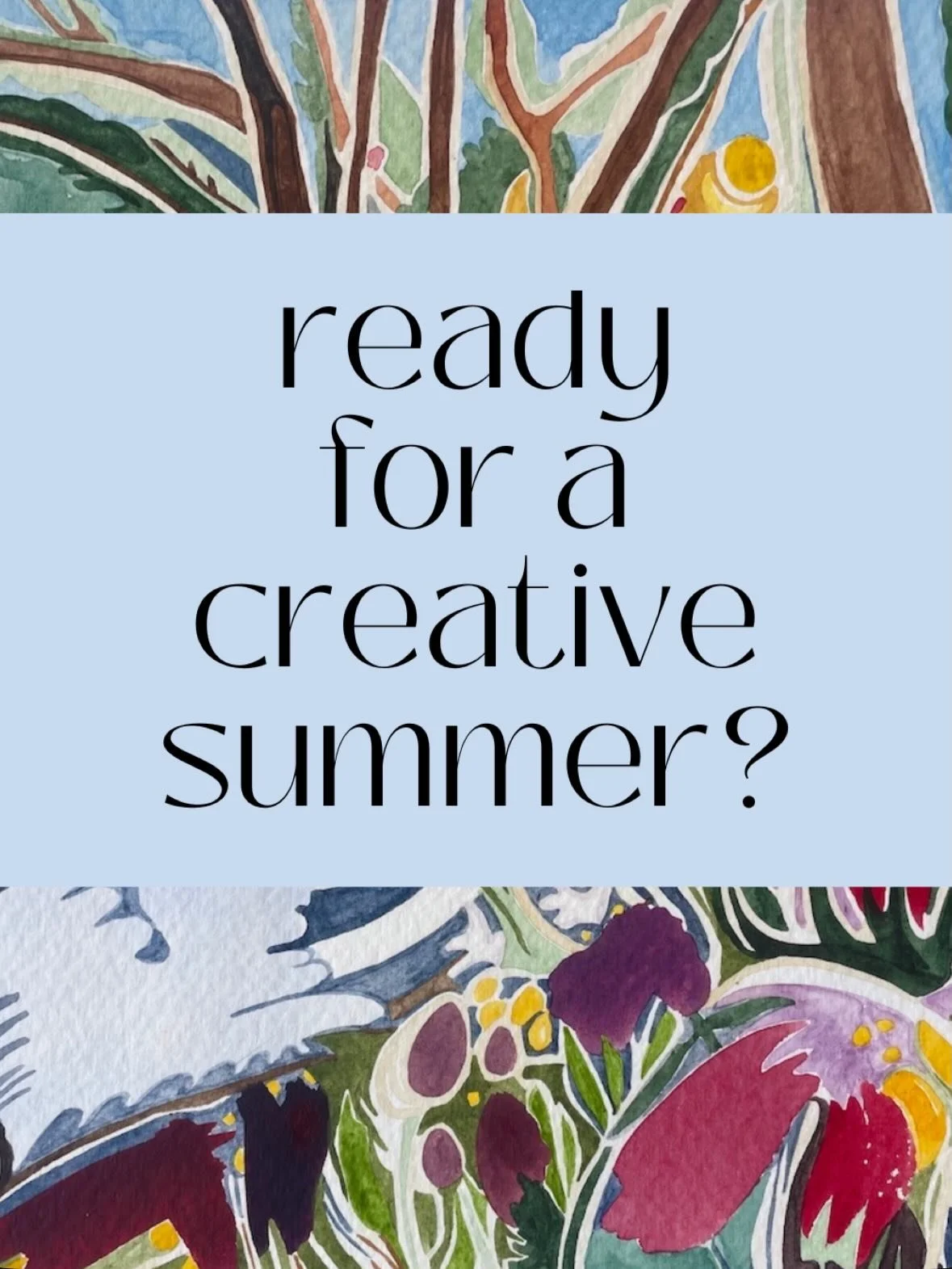 If you missed the chance to join beginner watercolors this spring&hellip; I have good news for you! I&rsquo;m offering beginner watercolor classes in May and June.

Registrants can join for one, two, or all six classes, which meet on Wednesdays from 