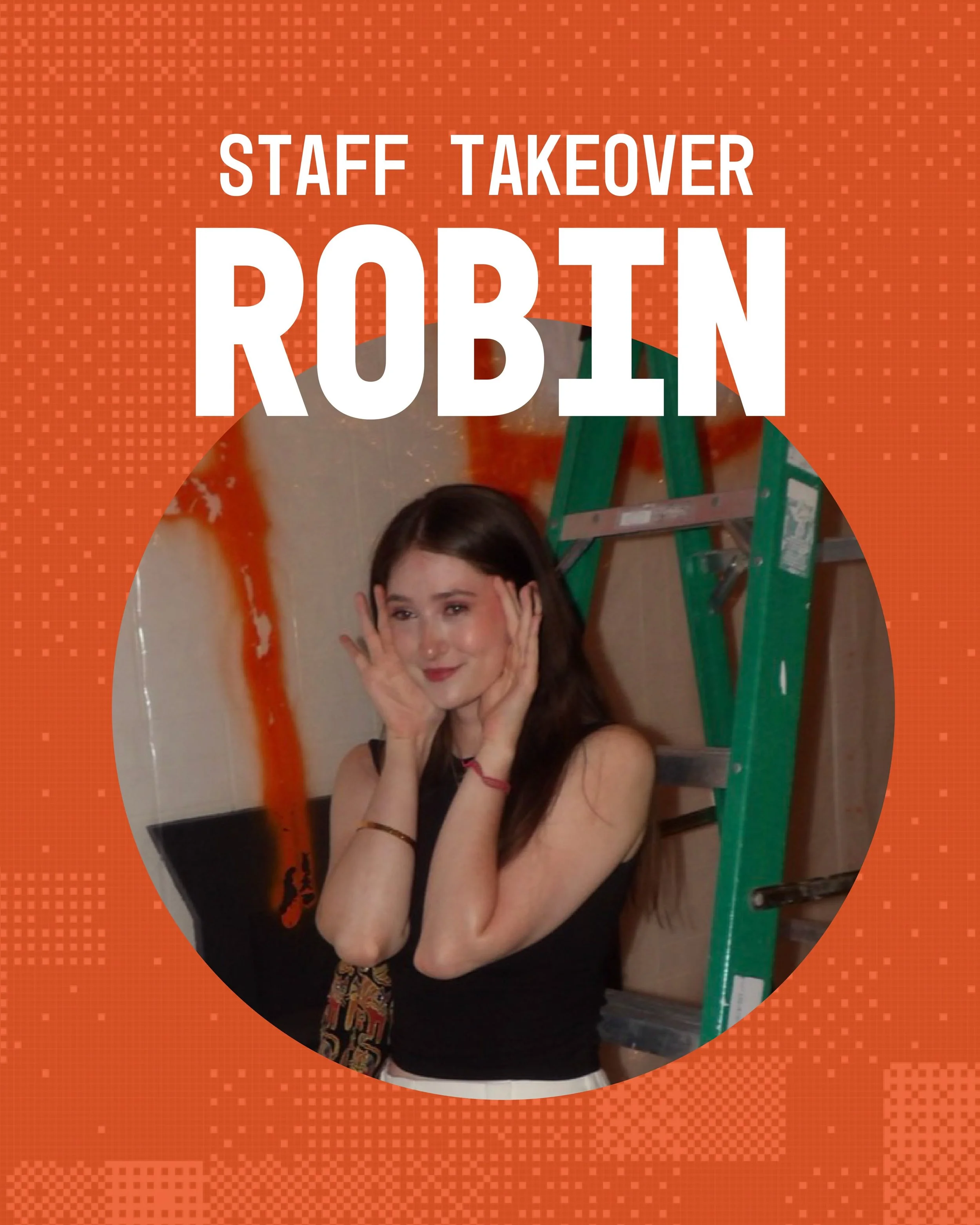 TAKEOVER TIME!
For our first feature and takeover, we have our fabulous writing lead, Robin, taking over!
Ask her about her modeling experience, her work with the pride and drag scene, and her event organizer experience!!