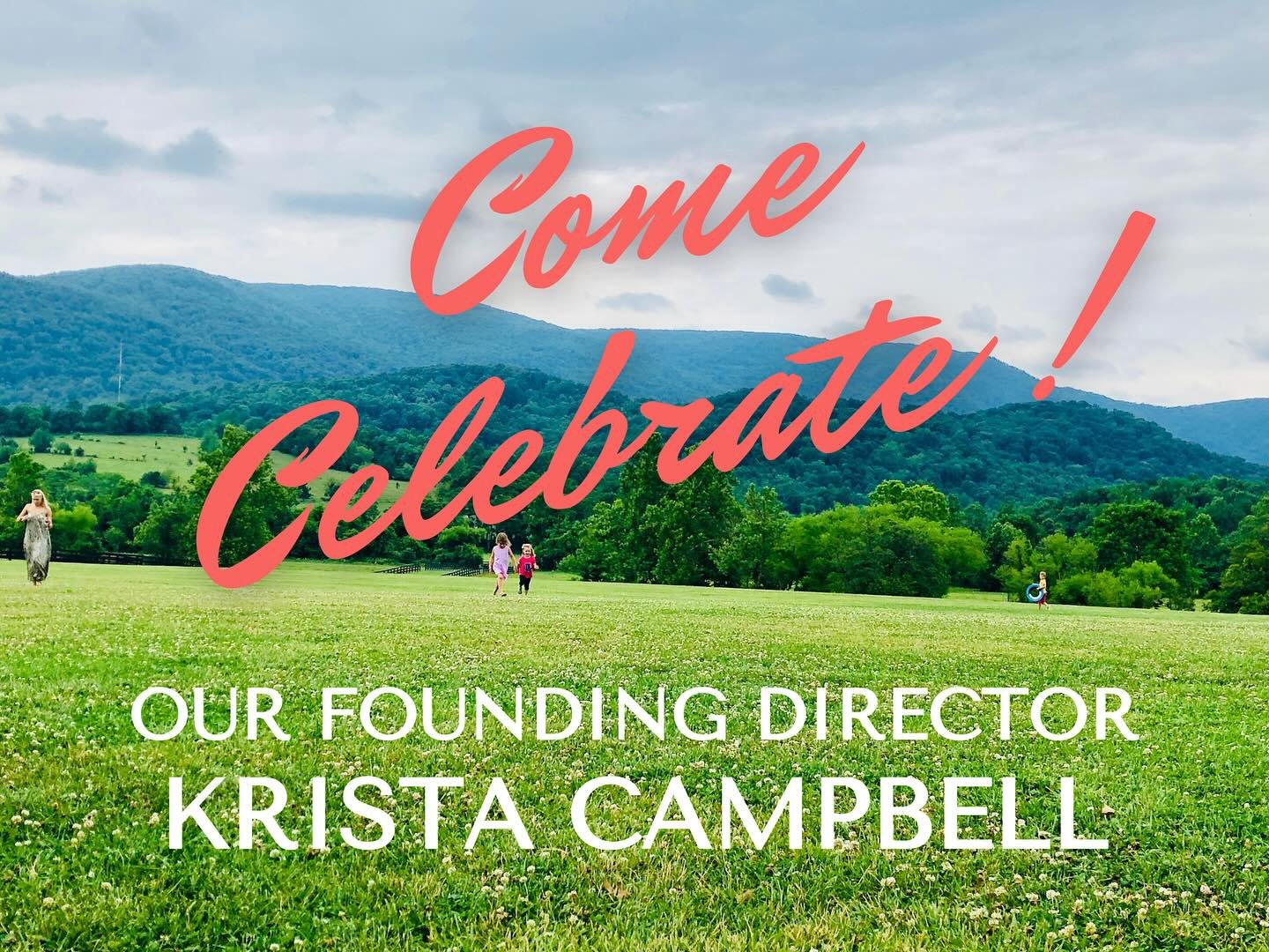 We hope you can join us TONIGHT  @kingfamilyvineyards from 5:00 to 6:30pm to celebrate and honor our founding director KRISTA CAMPBELL! 

Krista has been faithfully at the helm of Crozet Avenue for two years from the moment of its launch in June 2023