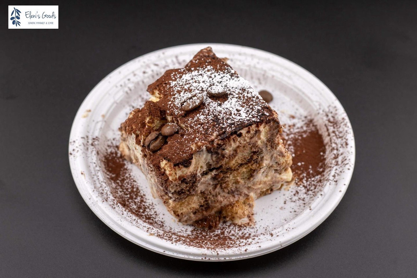 Savor the cool elegance of our freshly made Tiramisu! 🍨✨ Indulge in layers of delicate ladyfingers, rich mascarpone cream, and a hint of espresso, all expertly crafted for a refreshing twist on this classic dessert. #ElenisCafe #Elenisgoods #Freddom