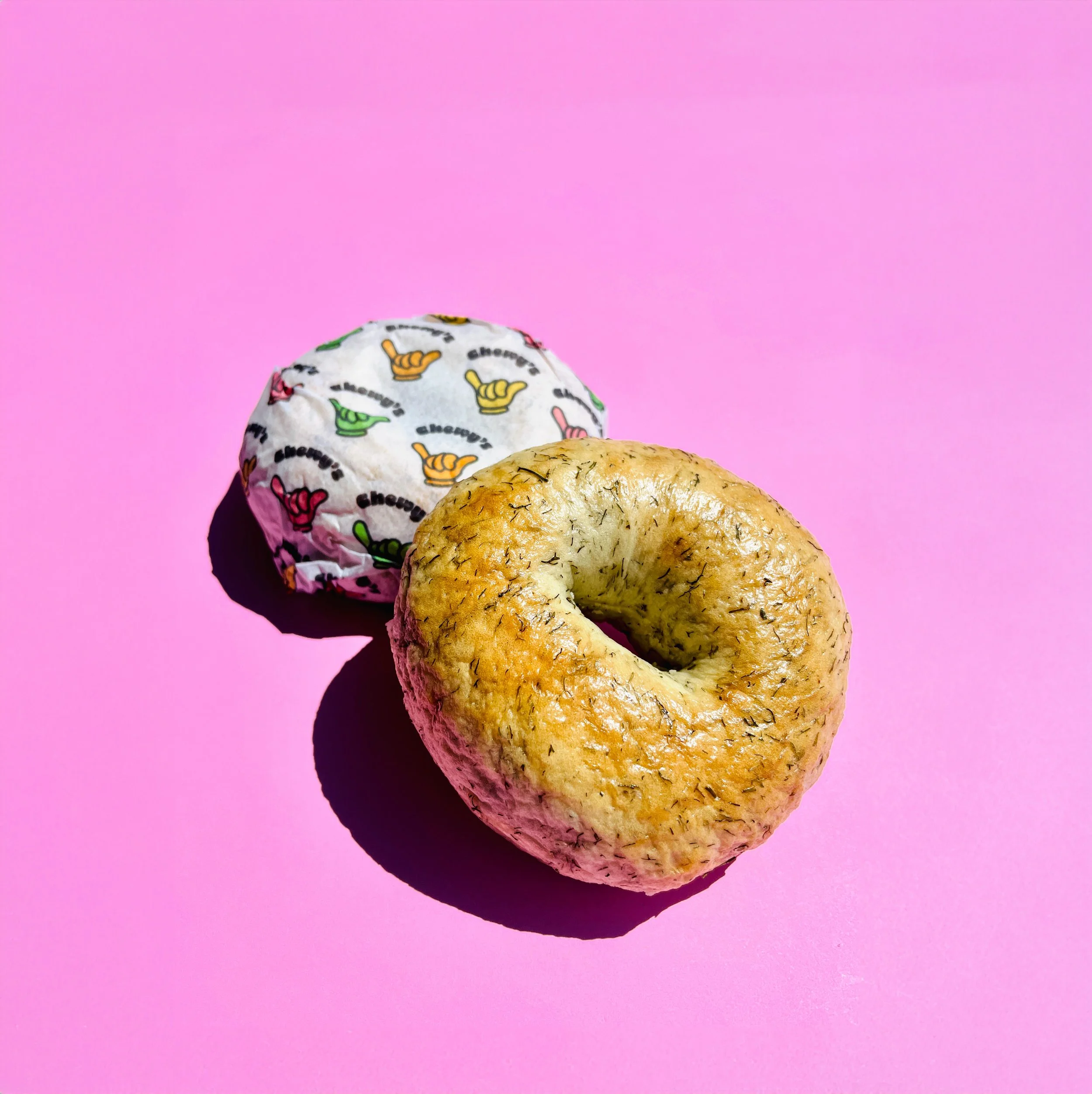 Chewy's Bagel Branding