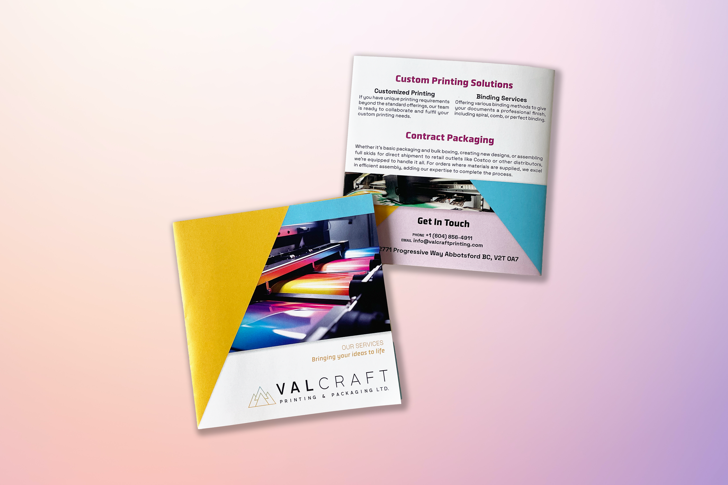 Valcraft Print Marketing Kit