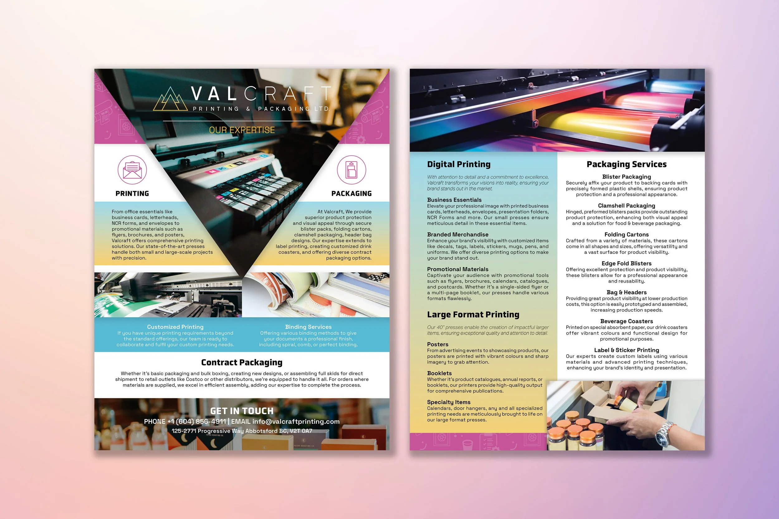 Services Sheet