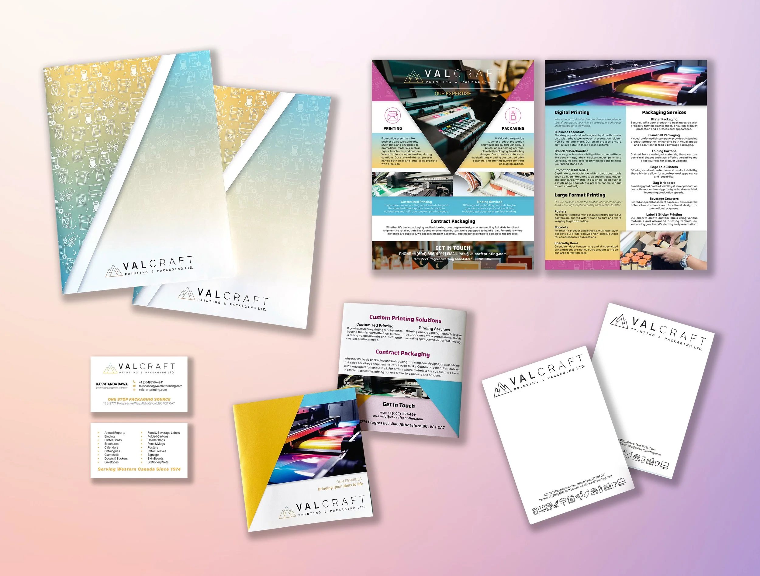 Full print marketing kit