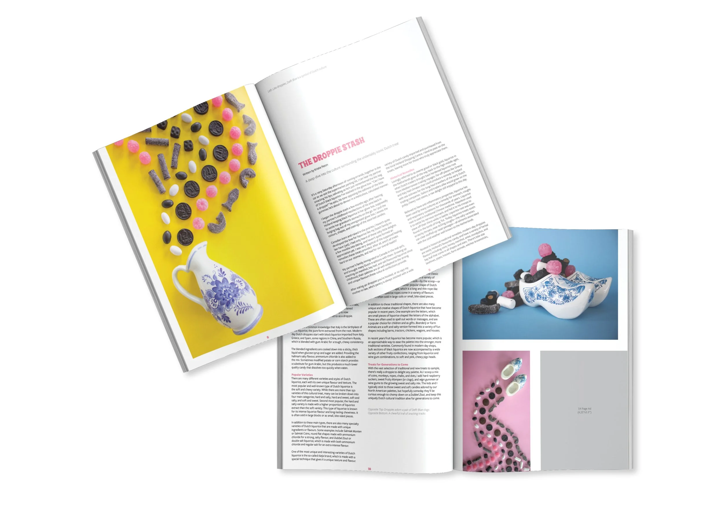 The article as pictured in the magazine