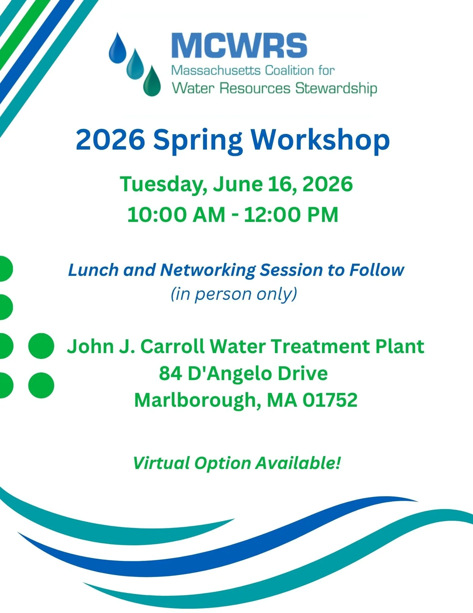 2026 Spring Workshop - Non Members