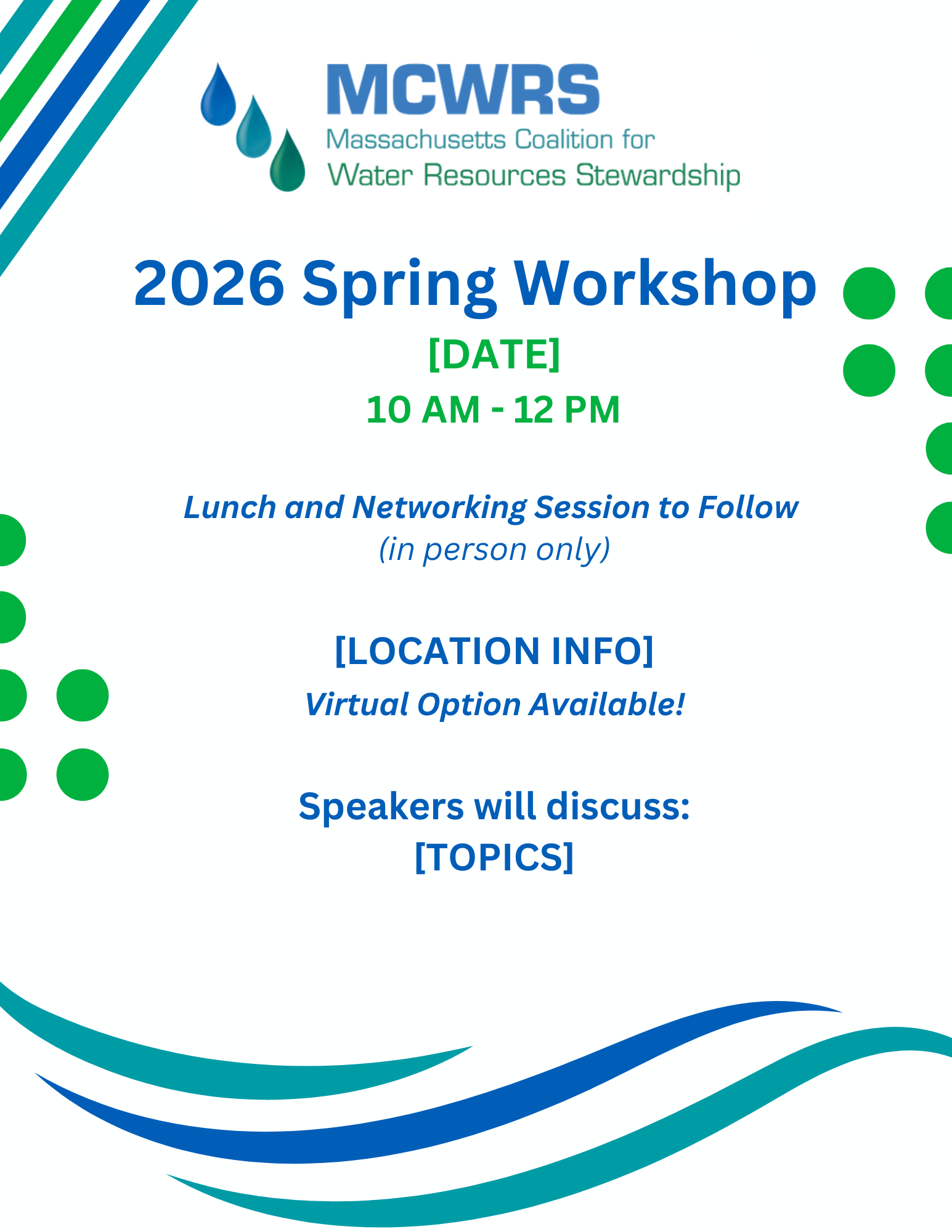 2026 Spring Workshop - Non Members
