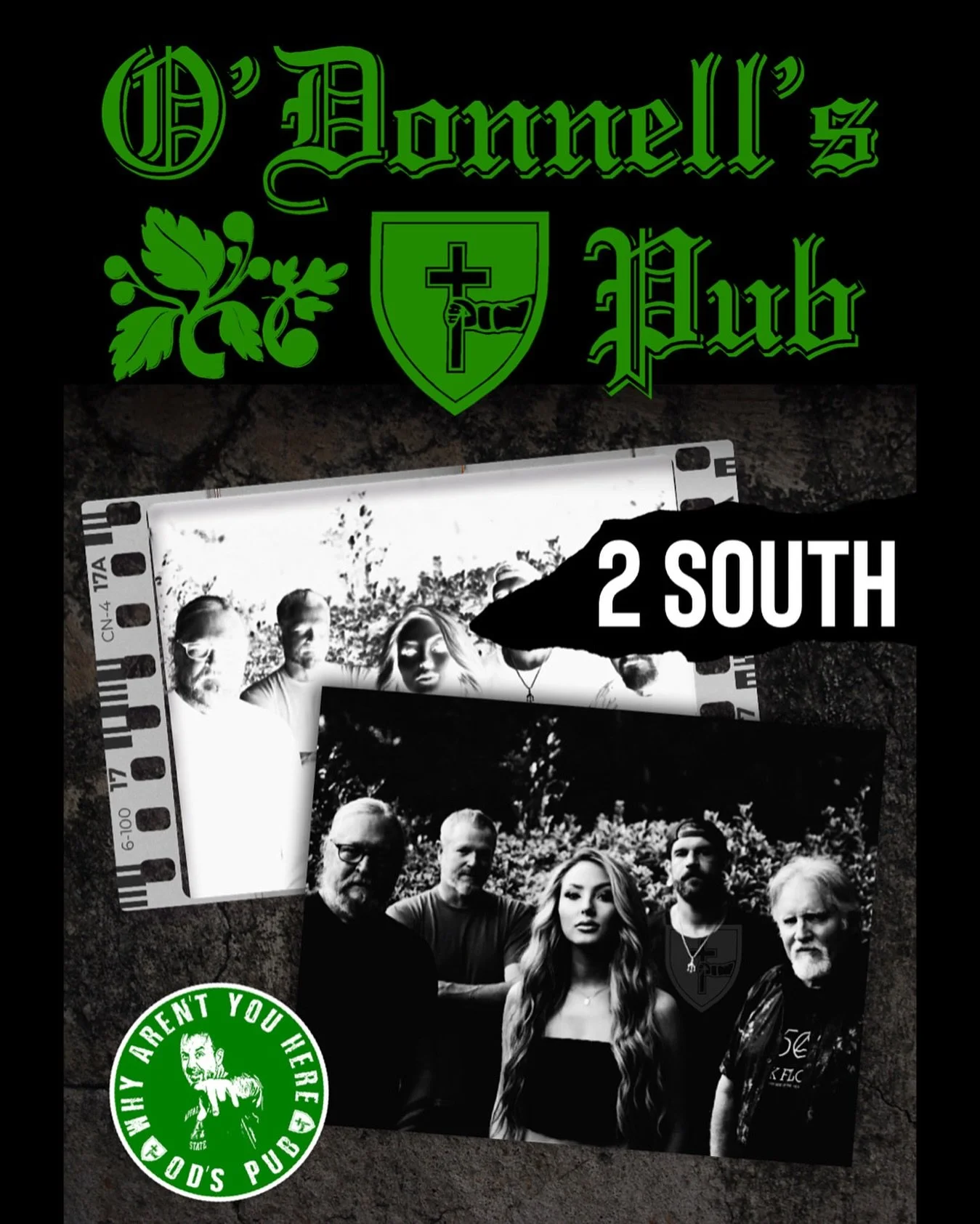 𝙇𝙄𝙑𝙀 ‼️ 𝙁𝙍𝙄𝘿𝘼𝙔 𝙉𝙄𝙂𝙃𝙏
⏰ 9:30PM 
𝗠𝗨𝗦𝗜𝗖: @2southband 
➖➖☘️➖➖
O&rsquo;Donnell&rsquo;s Pub features a Full Bar with Open Mic Night, Karaoke, and Live Music Every Week #southernpines #odonnellspub #moorecountync