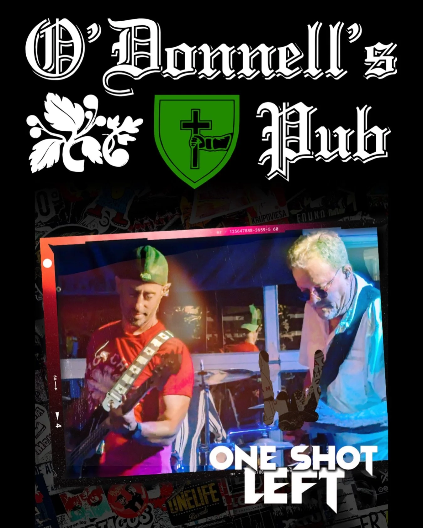 𝙇𝙄𝙑𝙀 ‼️ 𝙁𝙍𝙄𝘿𝘼𝙔 𝙉𝙄𝙂𝙃𝙏
⏰ 9:30PM 
𝗠𝗨𝗦𝗜𝗖: @oneshotleft_live 
➖➖➖➖
☘️ O&rsquo;Donnell&rsquo;s Pub, in the heart of downtown Southern Pines, features a Full Bar with 16 Rotating Taps, Karaoke, and Weekly Live Music #southernpines #odonn