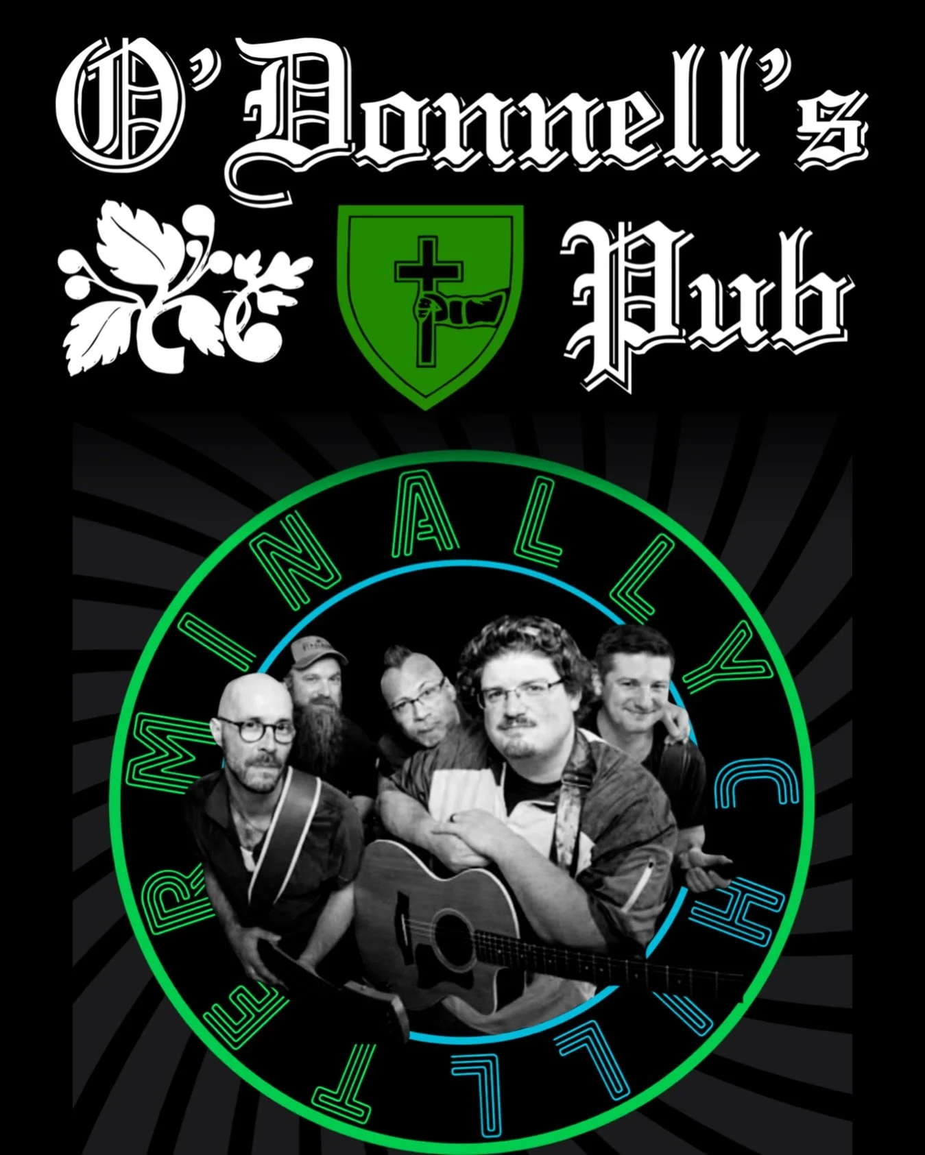 𝙇𝙄𝙑𝙀 ‼️ 𝗦𝗔𝗧 𝗡𝗜𝗚𝗛𝗧 
⏰ 9:30PM 
𝗠𝗨𝗦𝗜𝗖: @areyouterminallychill 
➖➖➖➖
☘️ O&rsquo;Donnell&rsquo;s Pub, in the heart of downtown Southern Pines, features a Full Bar with 16 Rotating Taps, Karaoke, and Weekly Live Music #southernpines #odonn