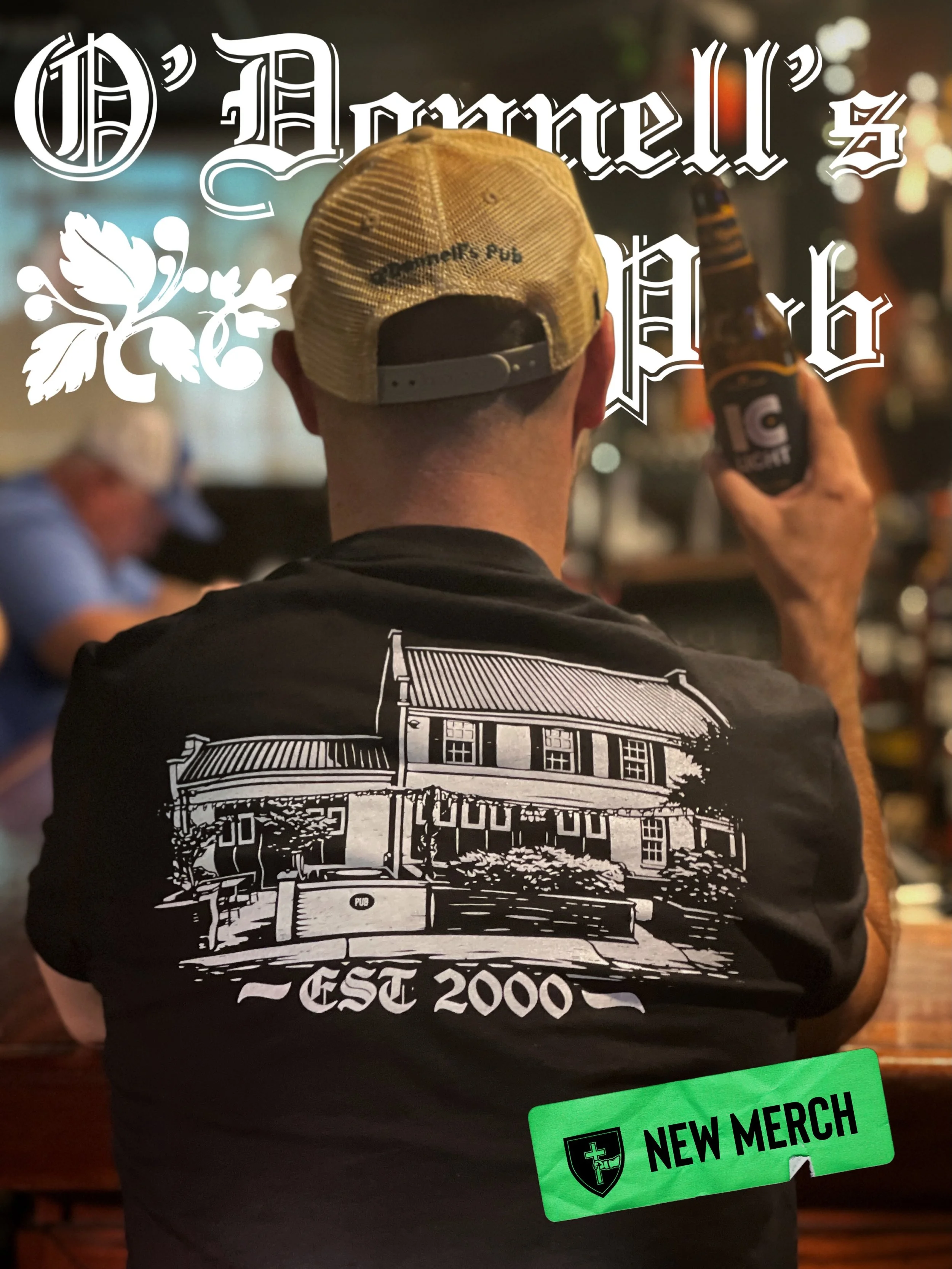 ☘️🚨 𝙈𝙀𝙍𝘾𝙃 𝘼𝙇𝙀𝙍𝙏 🚨☘️
ONLY AT THE PUB!!!!
OD&rsquo;s Pub T-Shirt (Black): Unisex Small - 2XL
OD&rsquo;s Logo T-Shirt (Green): Unisex Small - 2XL
OD&rsquo;s High Life T-Shirt (Grey): Unisex Small - 2XL
SOFFE Ranger Panties (Black): Small - X