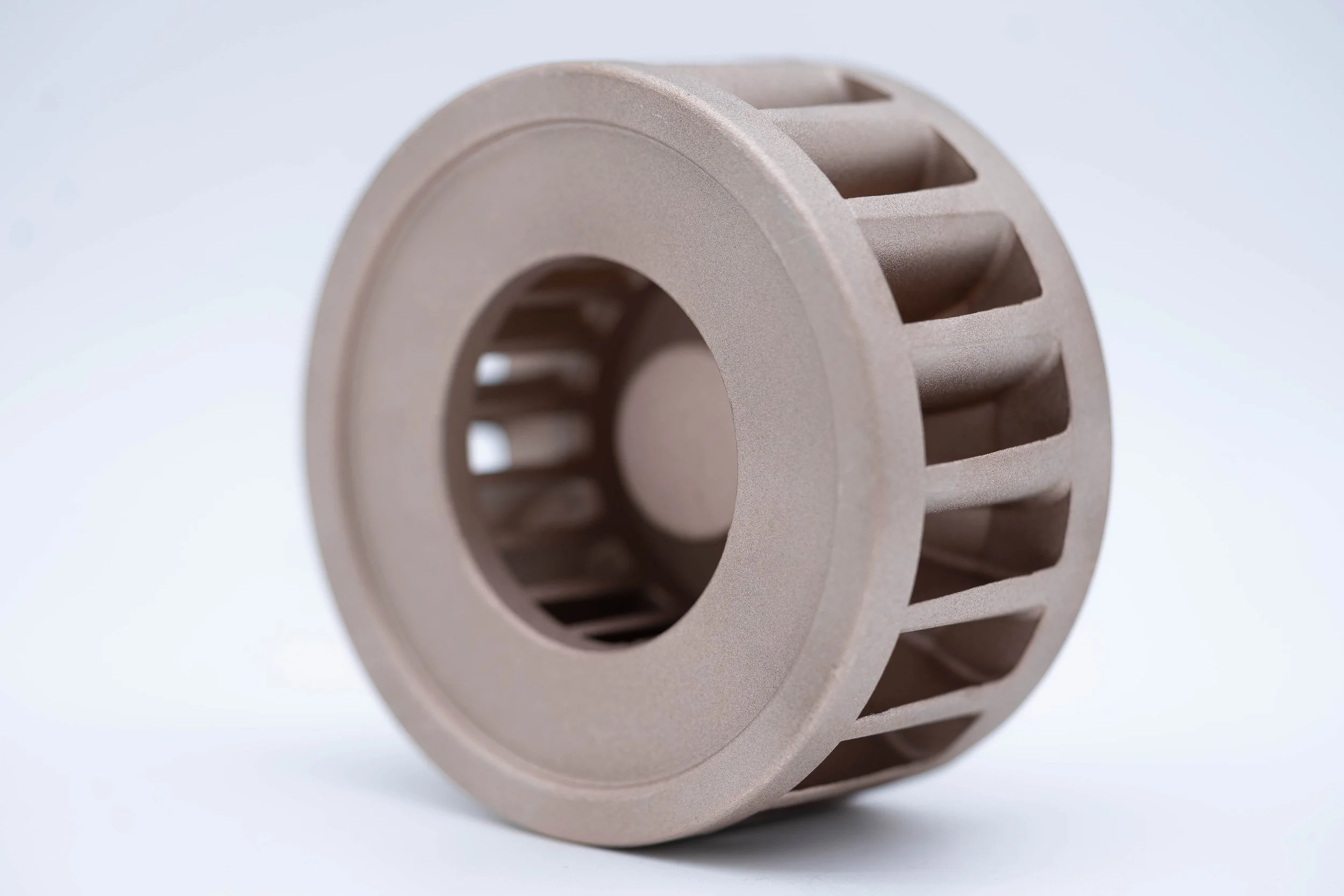 Investment Casting allows for thin walls and complex geometries in copper-base alloy parts.