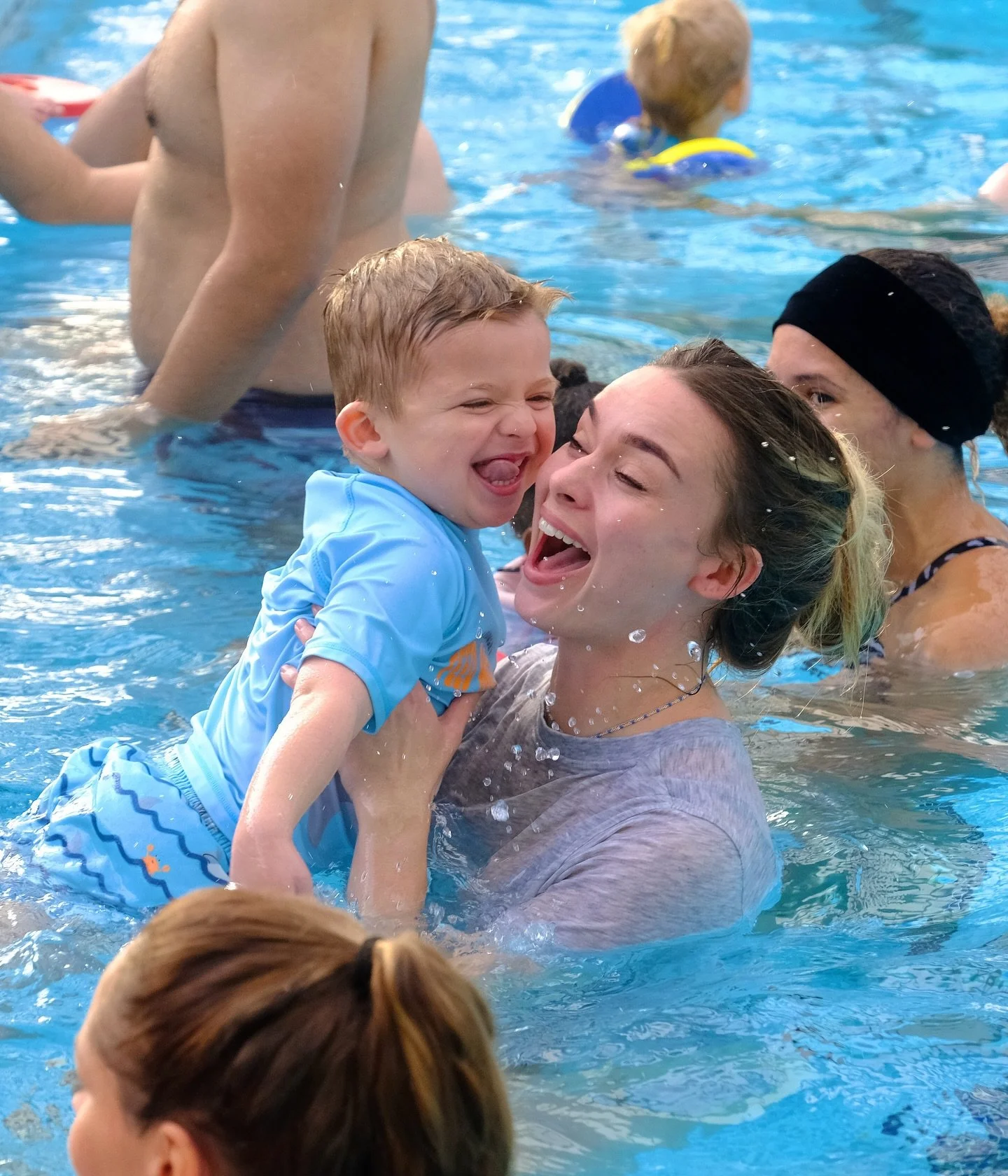 Nothing beats watching your little one find their confidence while you are right there beside them. Our weekend Adult &amp; Baby and Adult &amp; Child classes bring gentle learning, reassurance and plenty of heart warming moments. 👶🌊

Head to our w