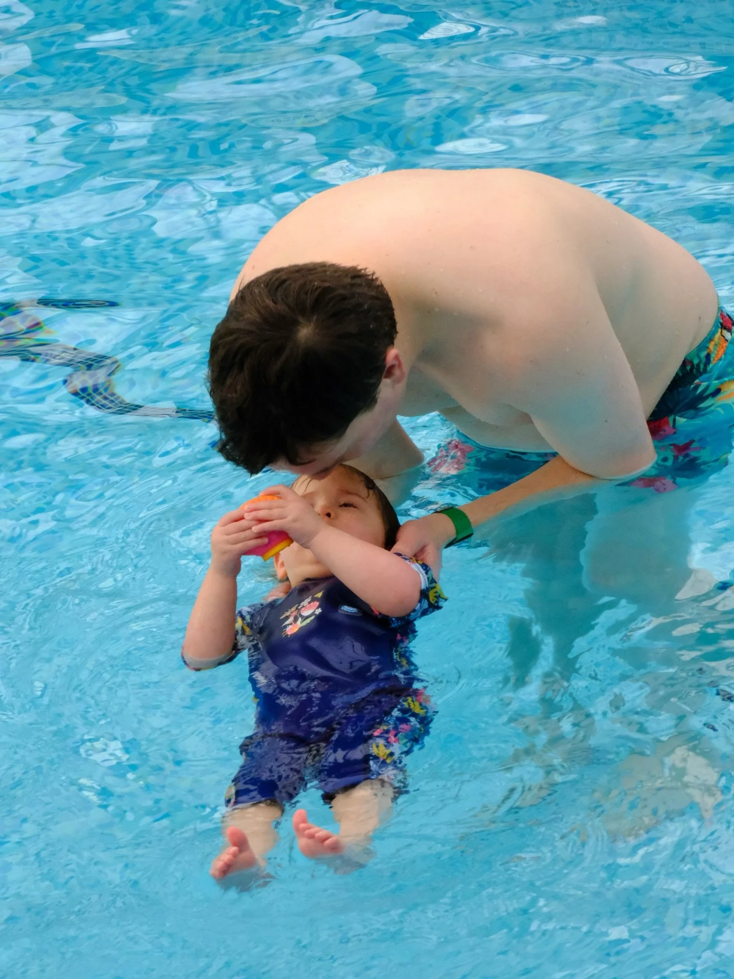 The best kind of progress is the kind made together 💙🐬
 
#AdultAndChildSwimLessons  #AdultandBabySwimLessons #ParentandBabySwimLessons
