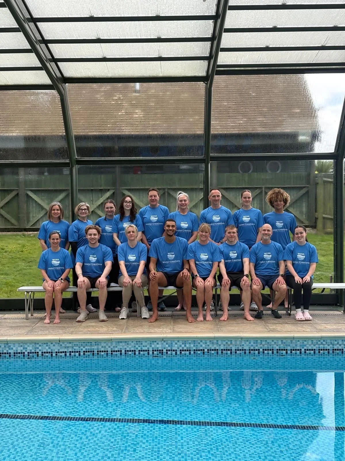 Team training in full swing as we roll out our new WCSA Bespoke Swimming Programme and personalised fresh kits.

Not saying it turned into a full-on football signing moment&hellip; but it definitely did 😂

Jokes aside, a lot of work has gone into bu