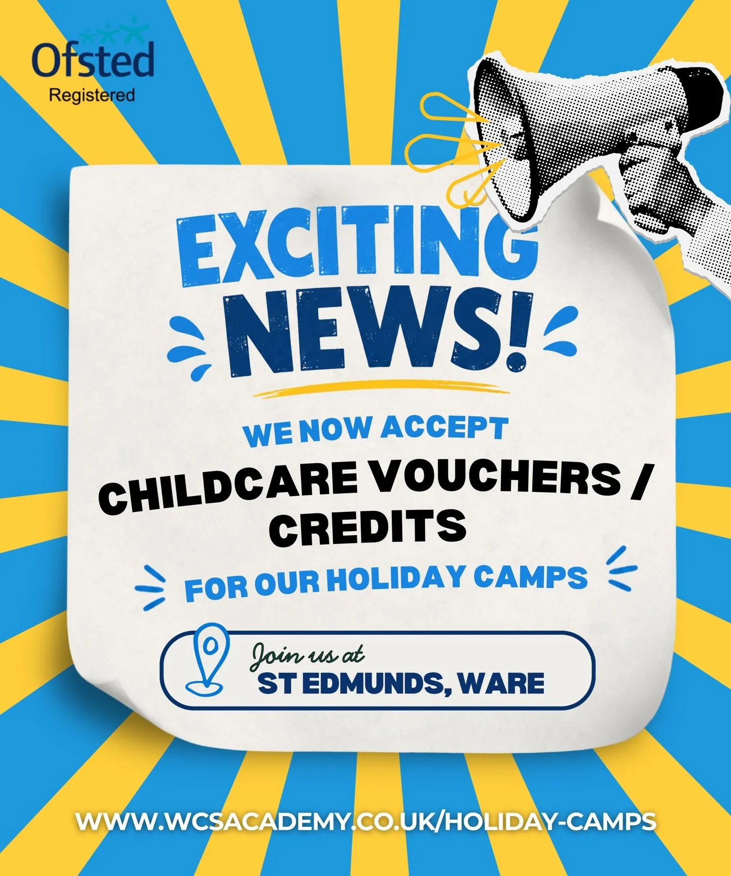 After a year of hard work behind the scenes, we&rsquo;re so proud to share that we are now Ofsted registered&hellip; which means we can officially accept Childcare Vouchers &amp; Tax-Free Childcare for our Holiday Camps 🎉

This has been a huge miles