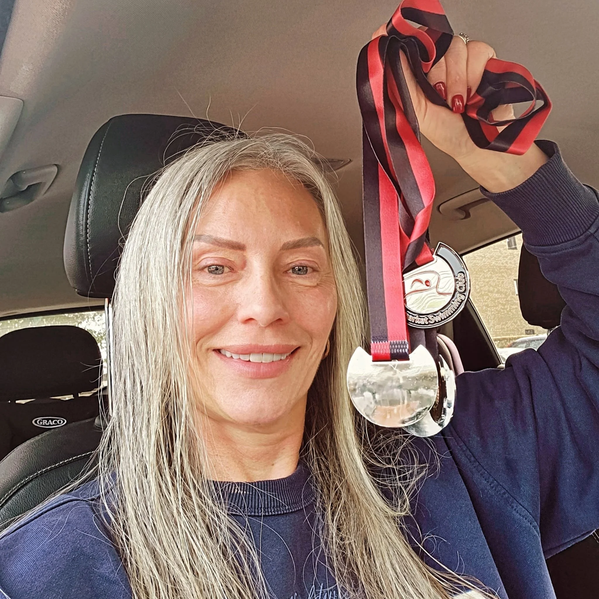 A huge congratulations to our amazing teacher Sammi for her fantastic achievements at the Newmarket Masters Meet! 🏊&zwj;♀️

Competing in the 55 to 59 age category, Sammi brought home silver medals in: ✨ 50m Front Crawl ✨ 50m Breaststroke ✨ 50m Backs