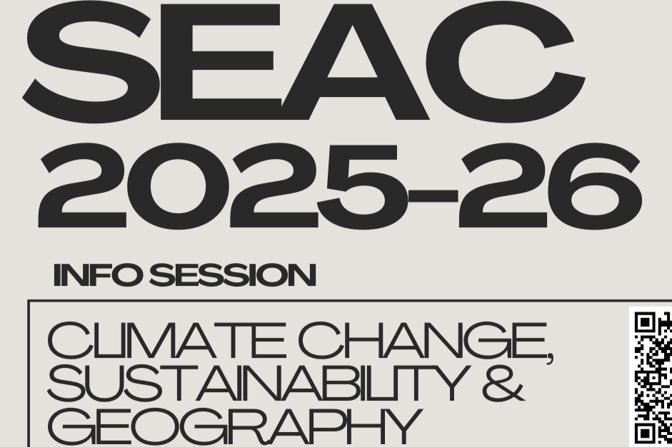 SEAC 2025-26 Course: Climate Change, Sustainability, and Geography