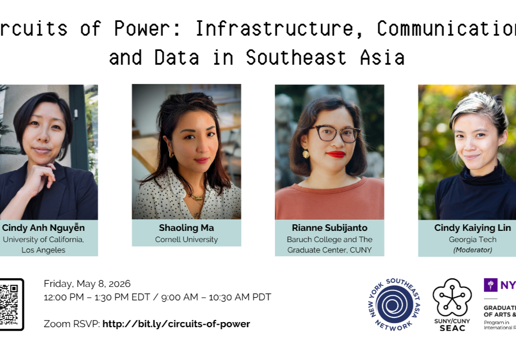 Circuits of Power: Infrastructure, Communication, and Data in Southeast Asia