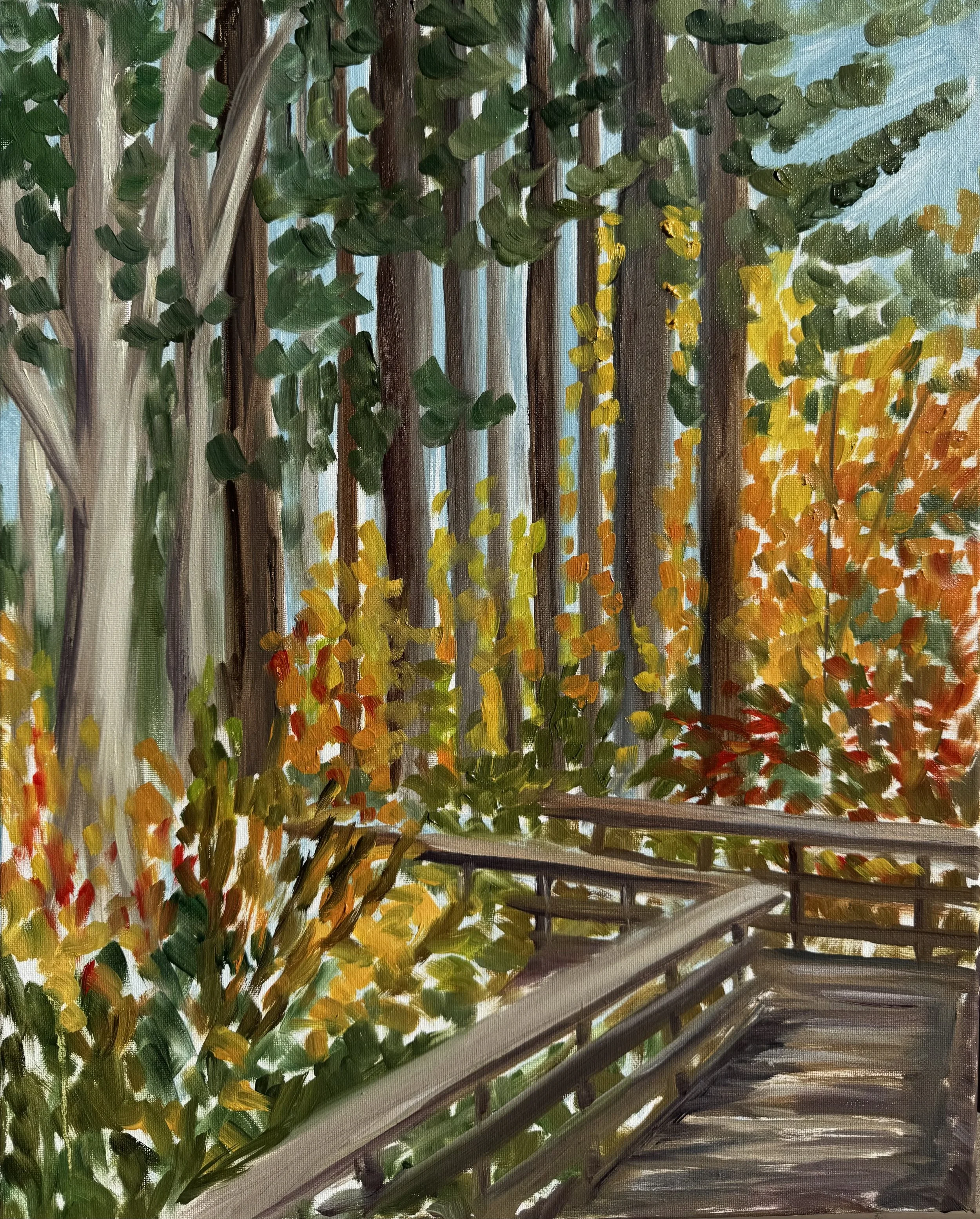 Early November, 16 x 20 inches, Oil on Canvas, 2024