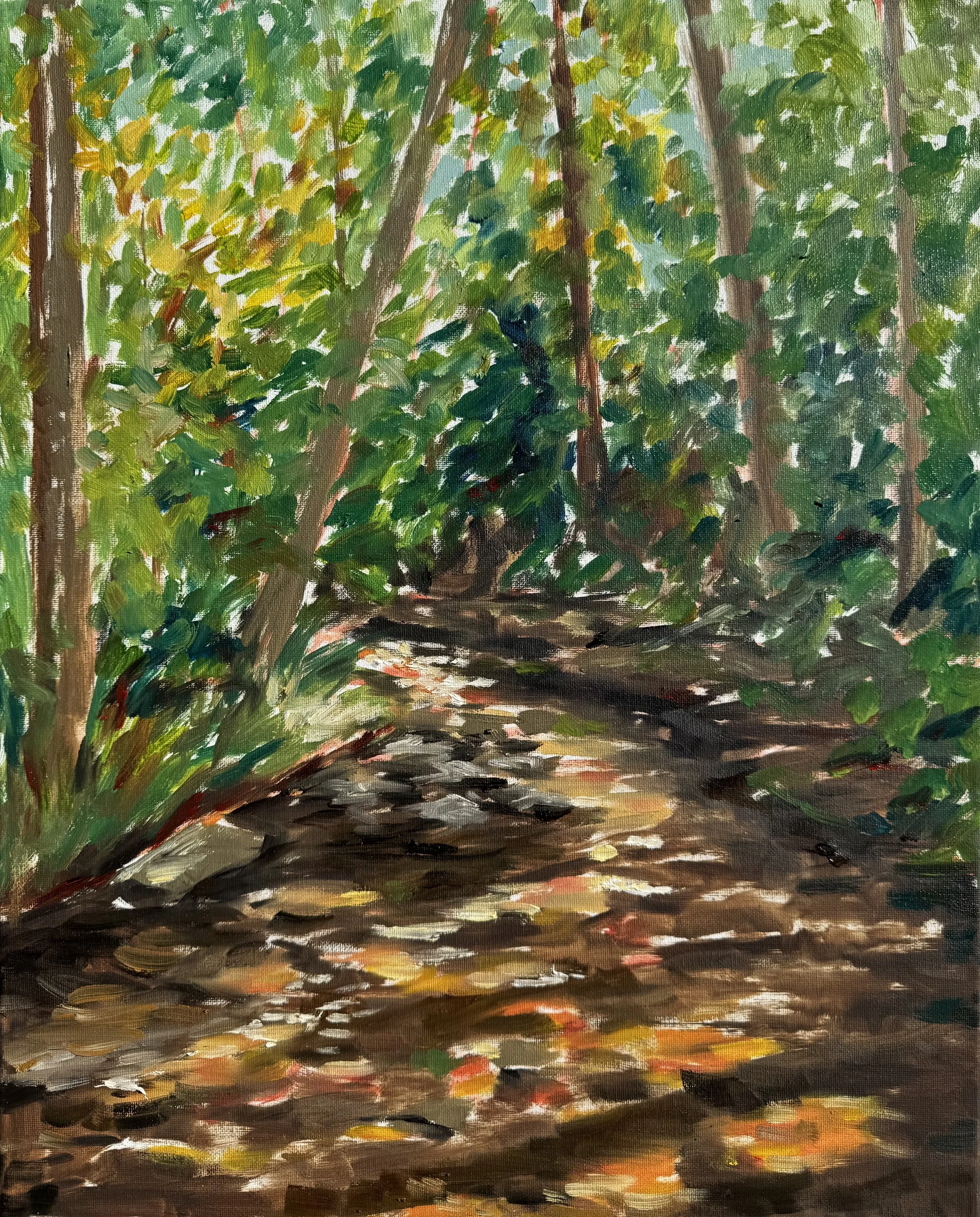 Late Summer, 16 x 20 inches, Oil on Canvas, 2024