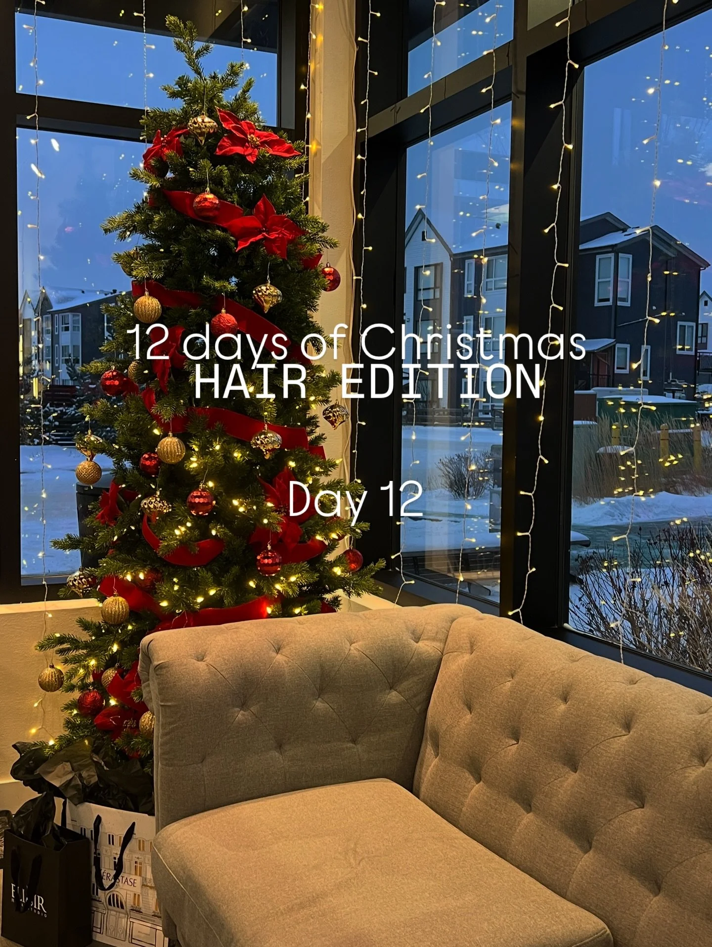 12 days of Christmas: Hair Edition 12/12 💌
@elixirhairstudio 

#stalberthair #elixirhairstudio
