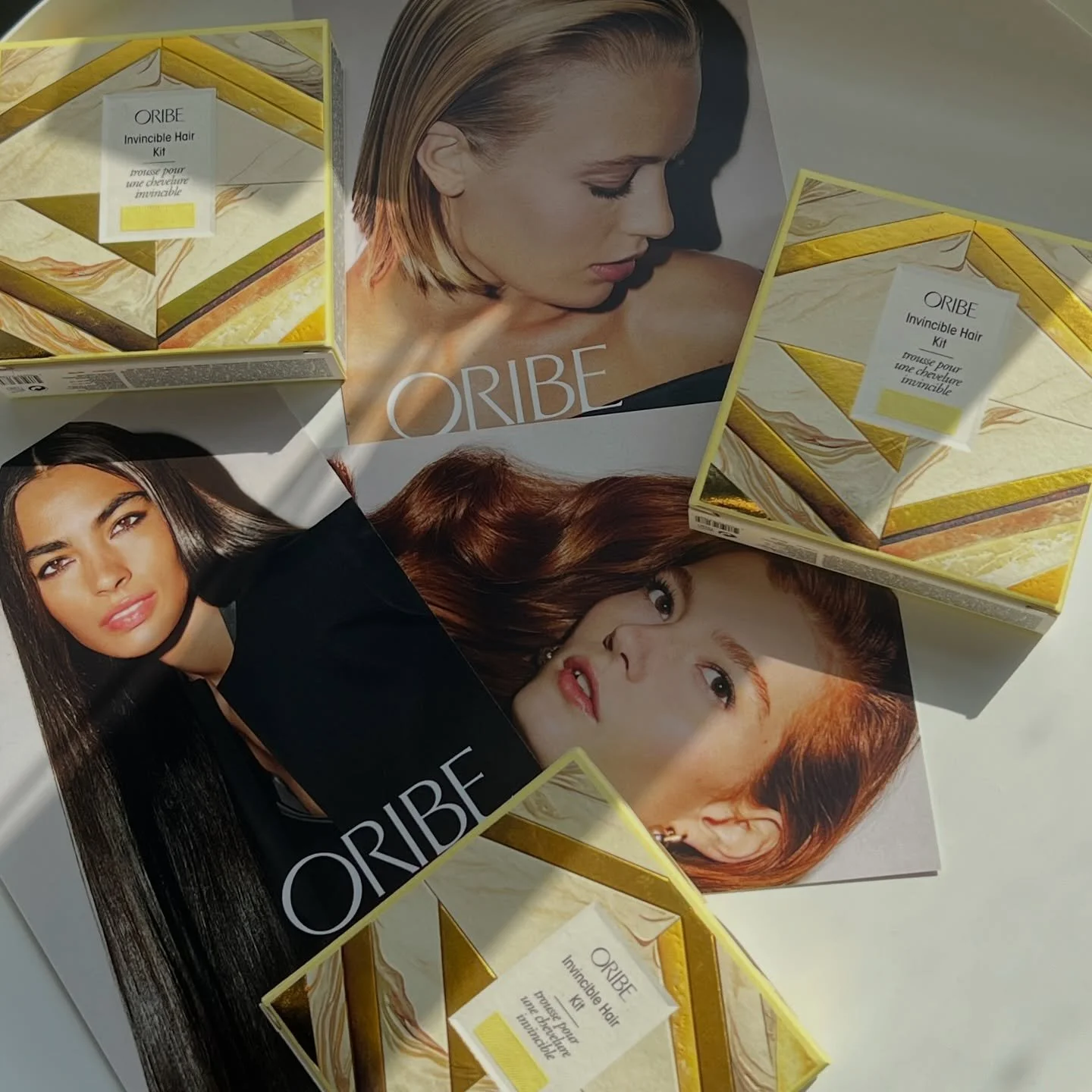 ORIBE PROMOTION 

&bull; Purchase 2 full size ORIBE products &amp; receive an invincible hair kit 

April 1 - May 16