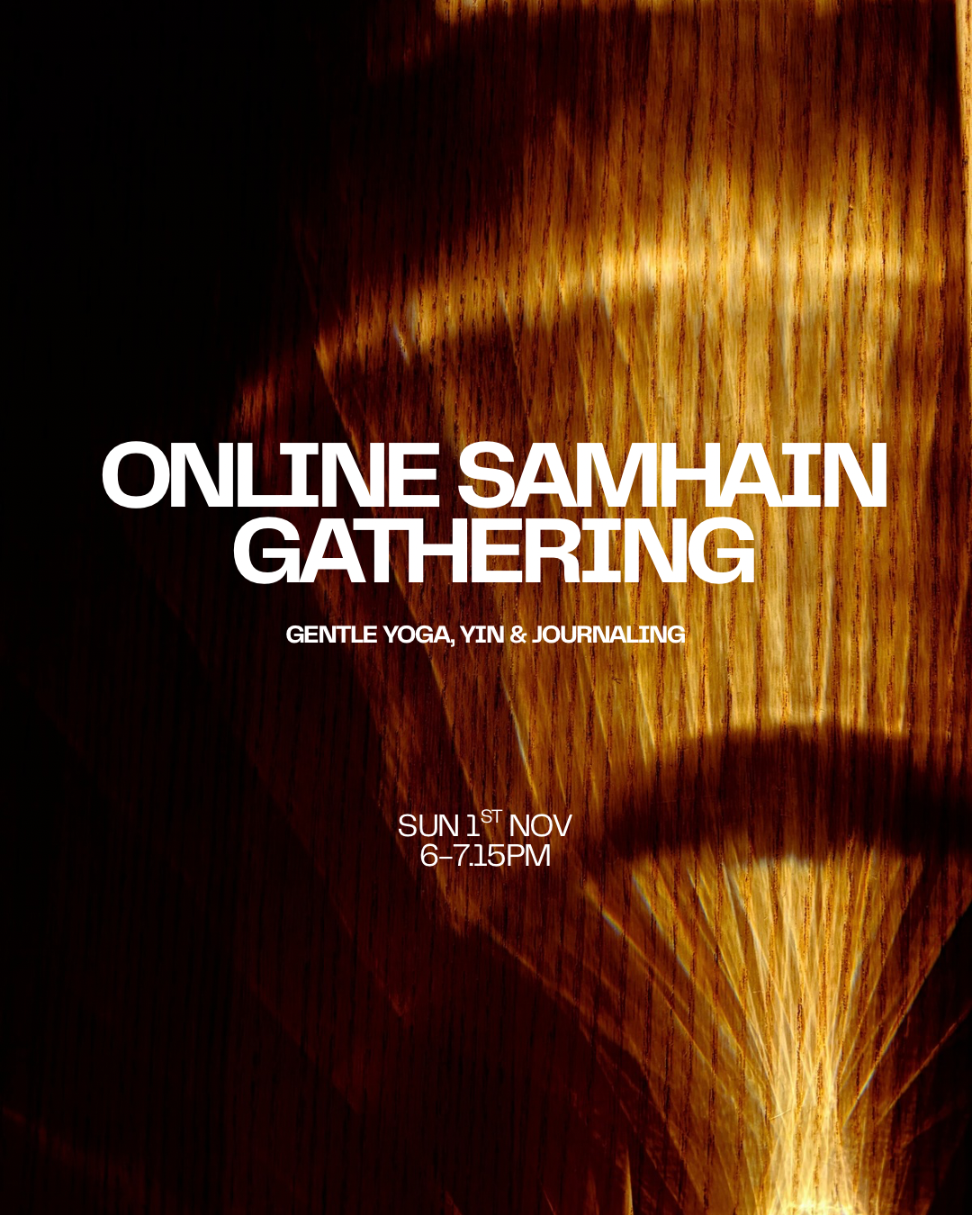 Samhain Gathering 1st Nov