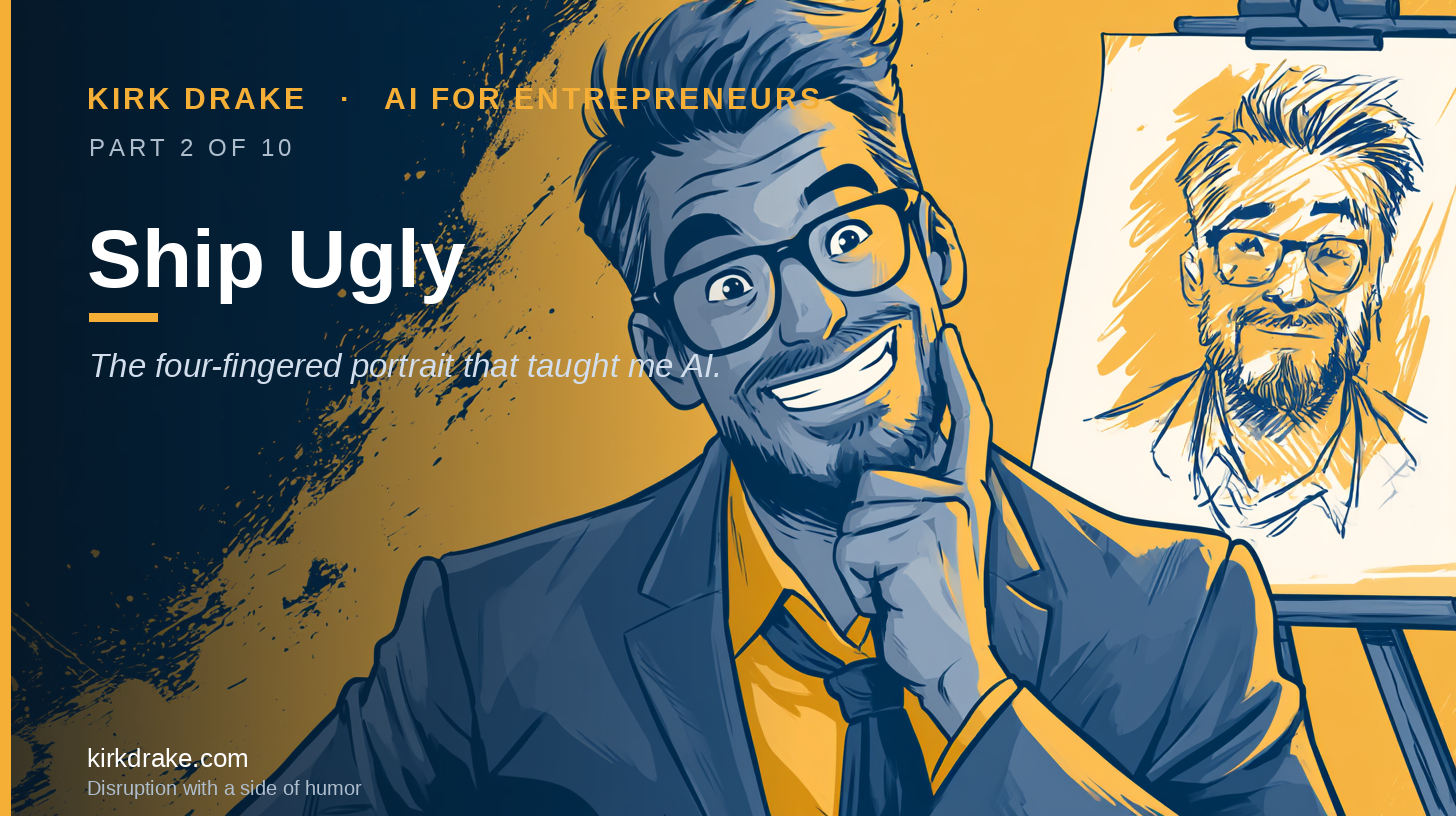 Ship Ugly: The Four-Fingered Portrait That Taught Me AI