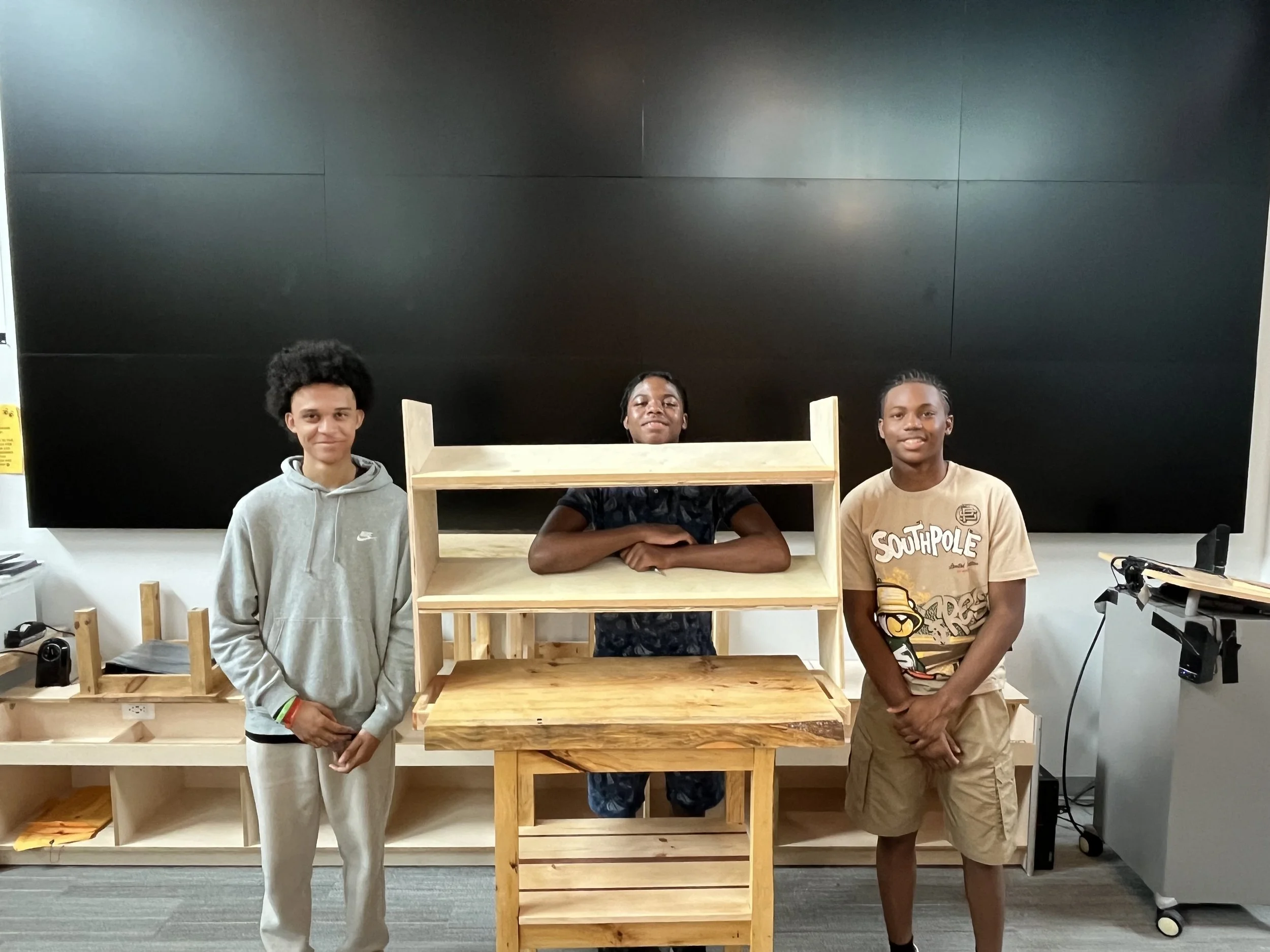 This year, we had the scholars present ideas for their summer project.