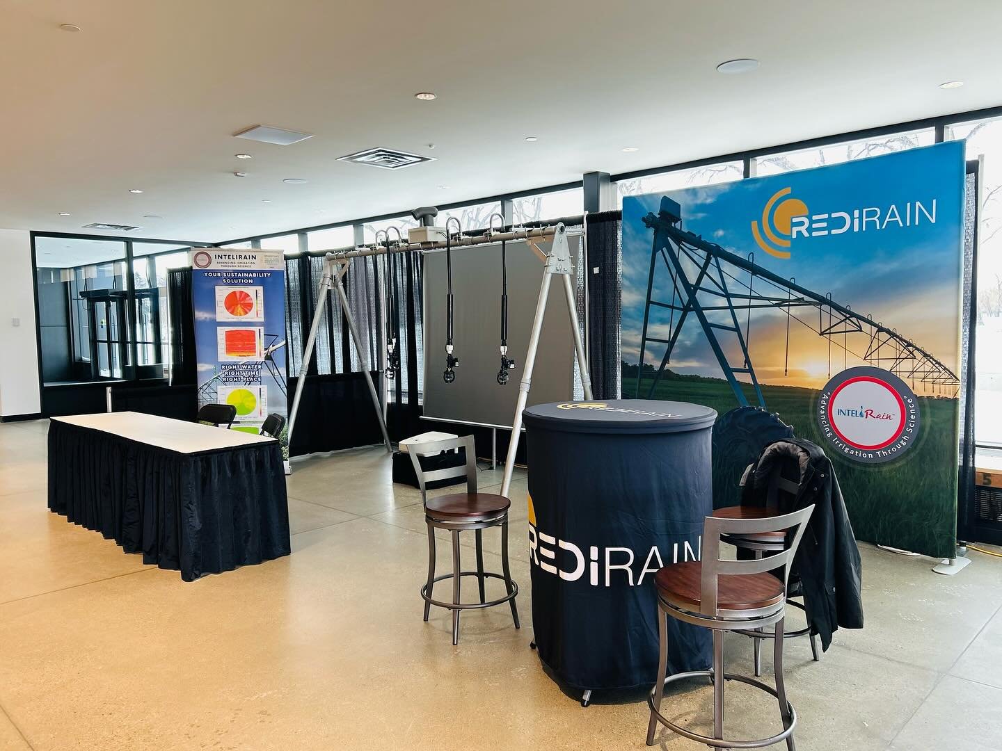Come visit us at Ag Expo this week in Lethbridge and let&rsquo;s  talk Smart Irrigation! 🌾 
.
.
.
#yql #agexpo #agexpo2024 #lethbridge #redirain #smartirrigation #vriirrigation #pivotirrigation #pivotpoint #irrigation #irrigationtech #intelirain #ag