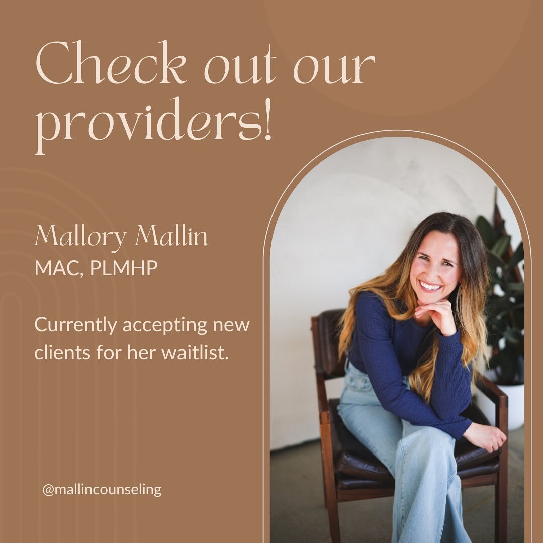 Check out one of our providers here at Mallin Counseling! 

Mallory is currently accepting new clients for her waitlist. Reach her at mallincounseling.com. 

#mentalhealththerapy #lincolnnebraskacounselor #nebraskacounselor #lincolnnebraskatherapist 