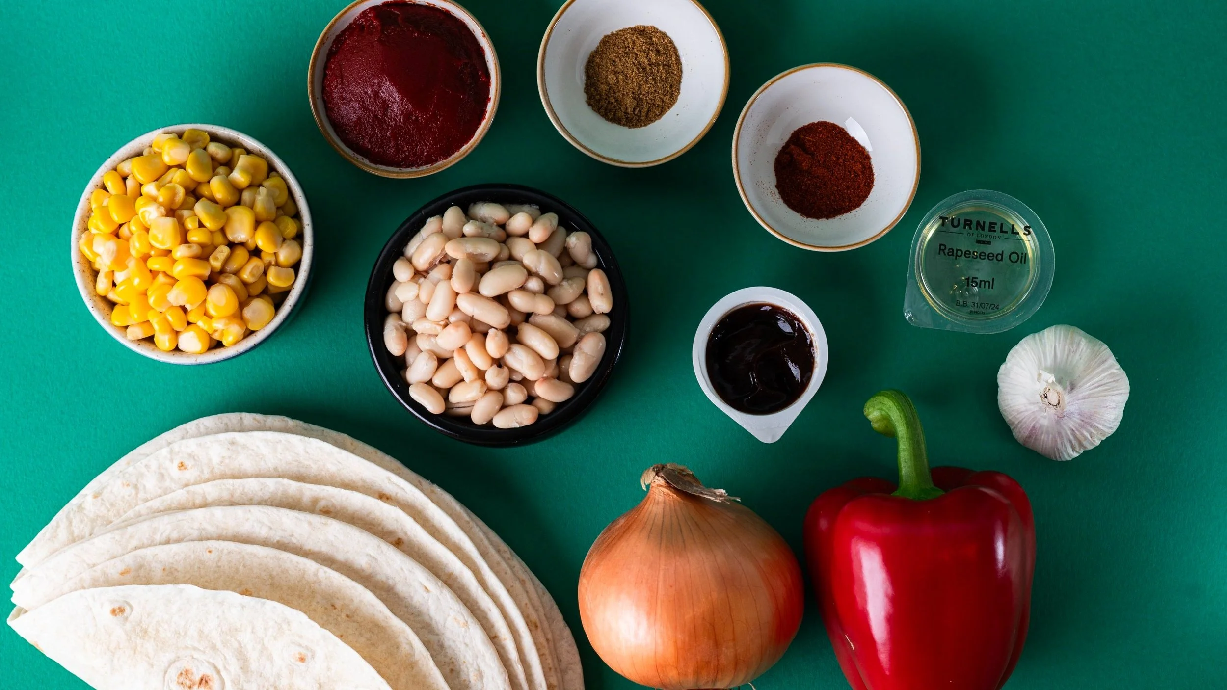 Smoky Campfire Bean Wraps