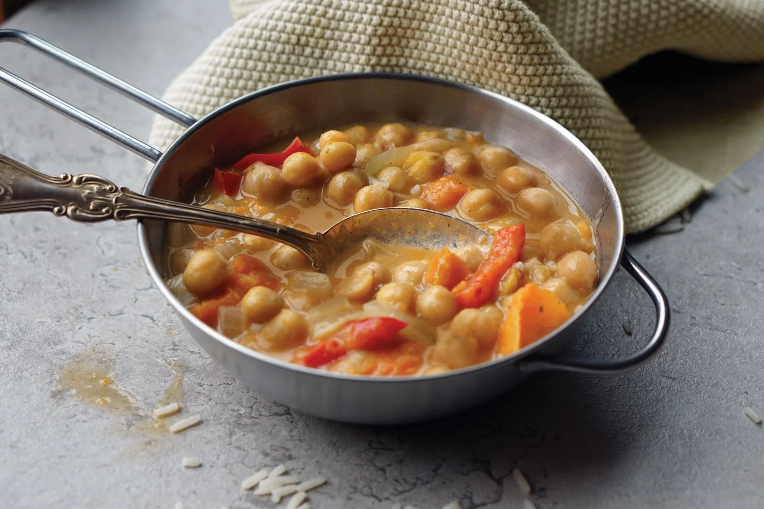 Sweet Potato & Chickpea Thai Curry with Rice