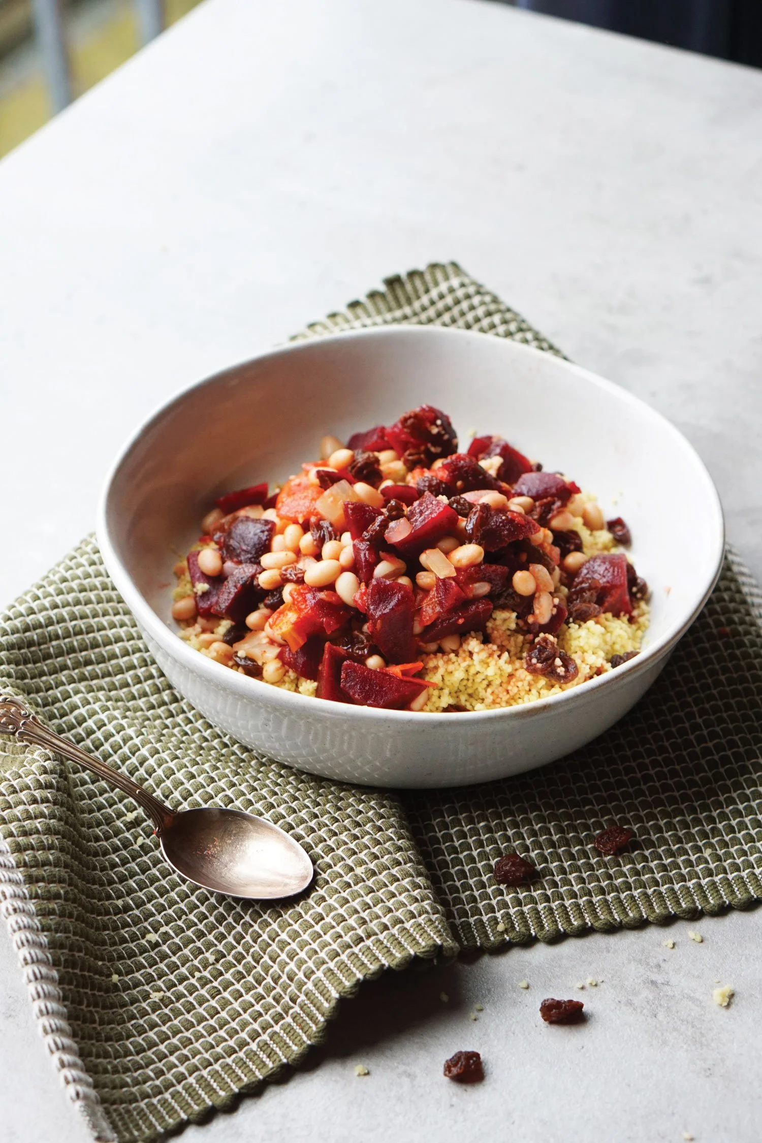 Fruity Moroccan Stew with Couscous