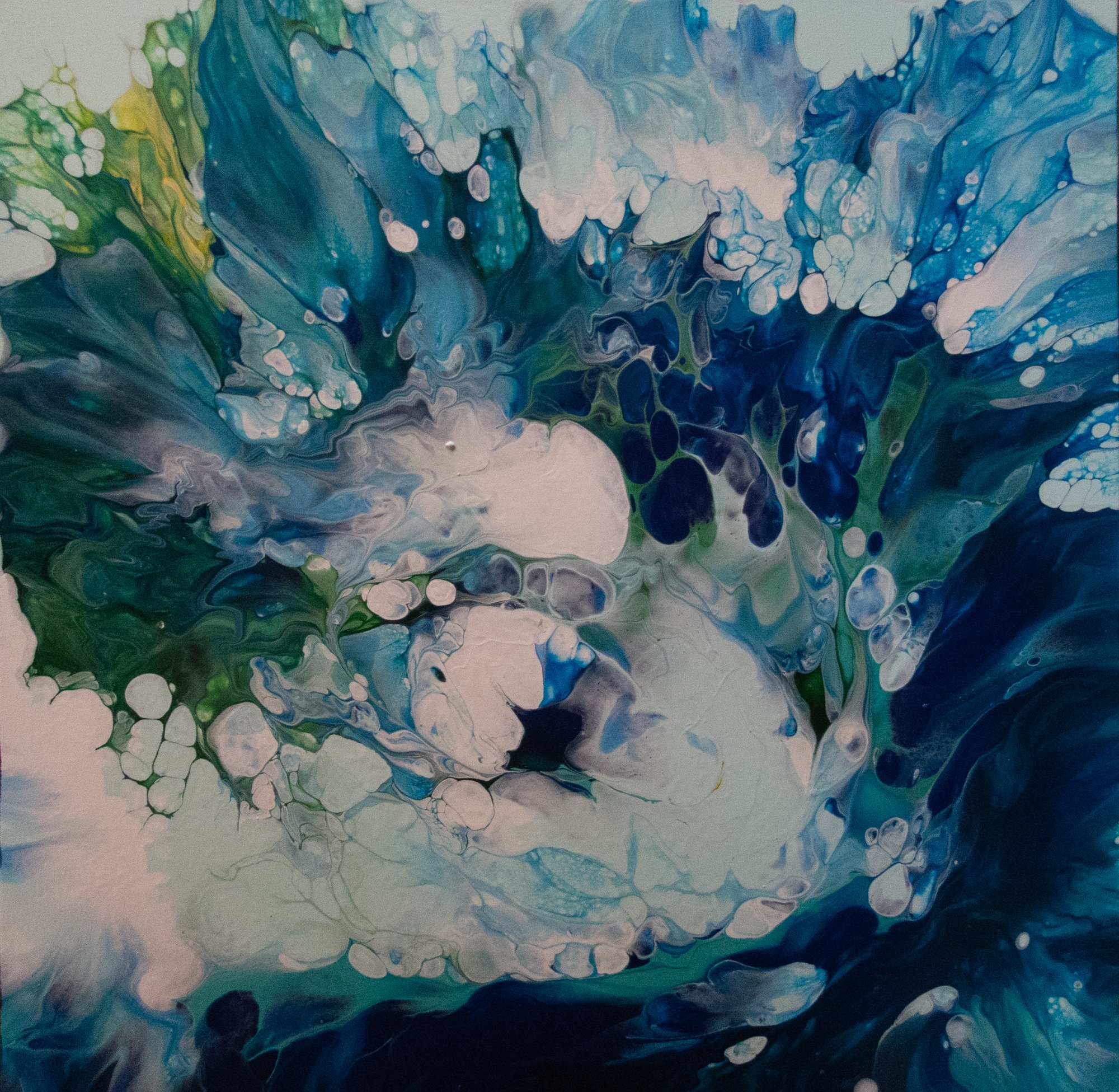 Splash!
20x20
Acrylic and Resin on Recycled Materials
$500