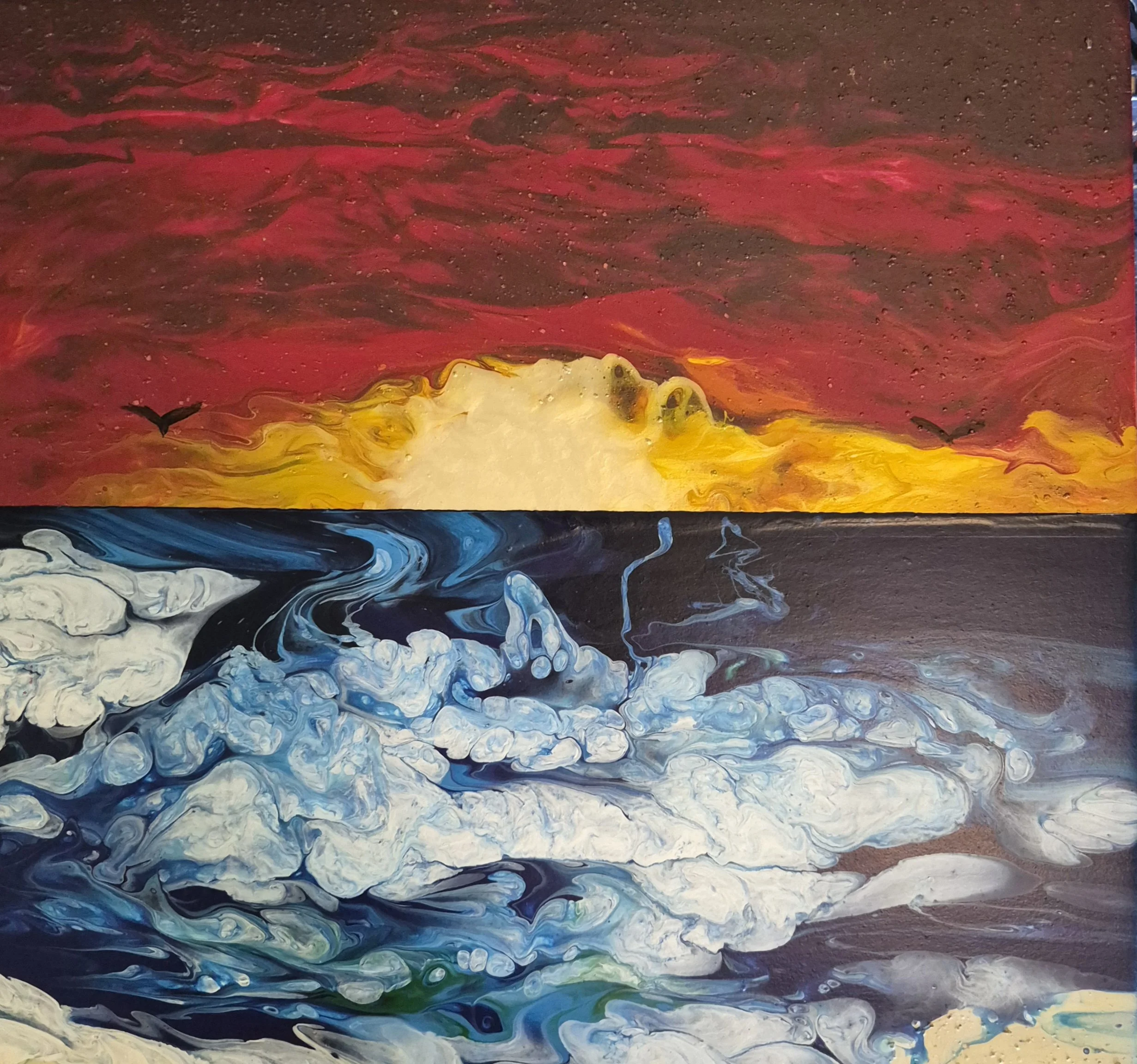 Sunset VIII
12x13 
maple