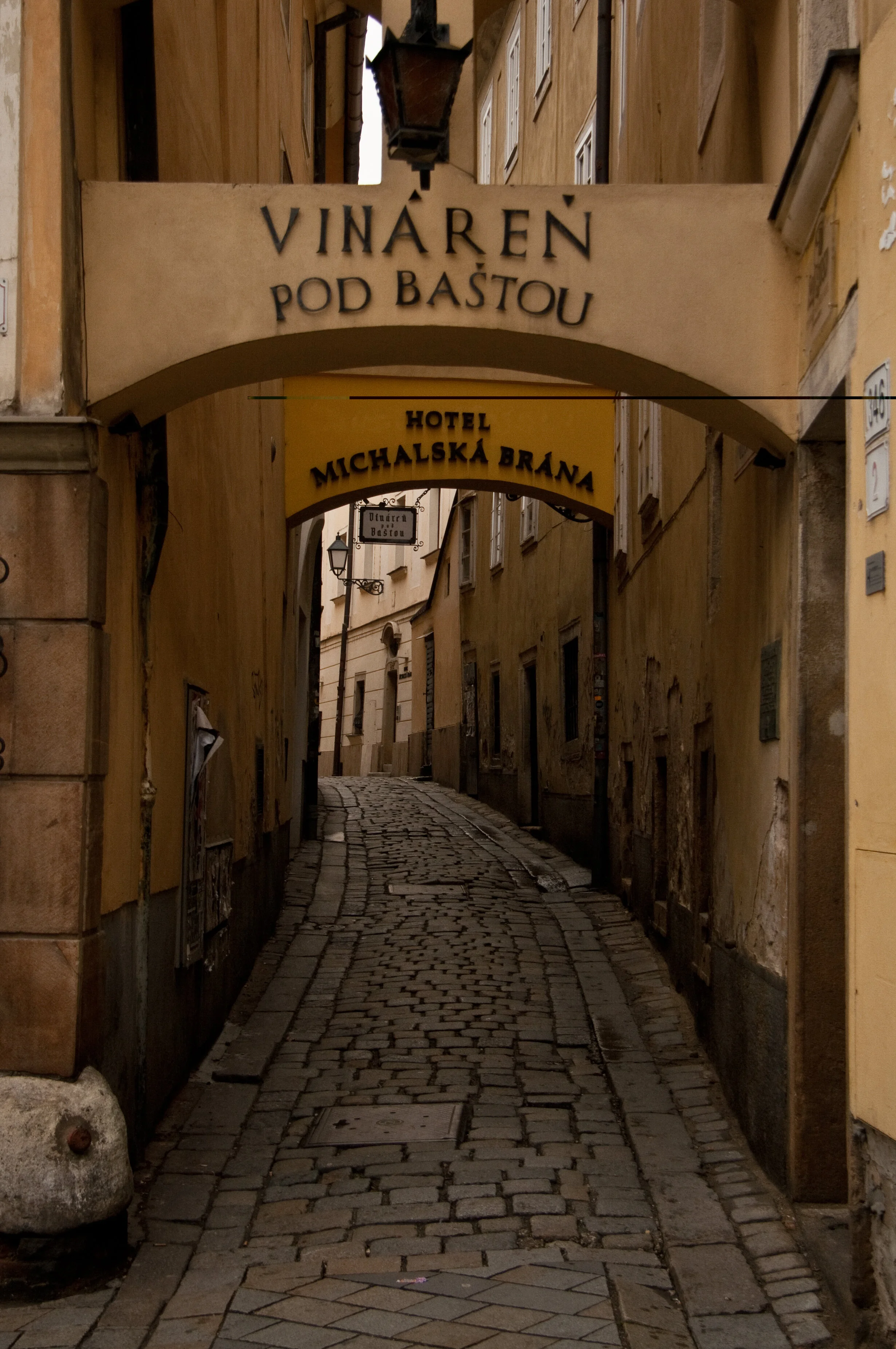 Alley in Bratislav