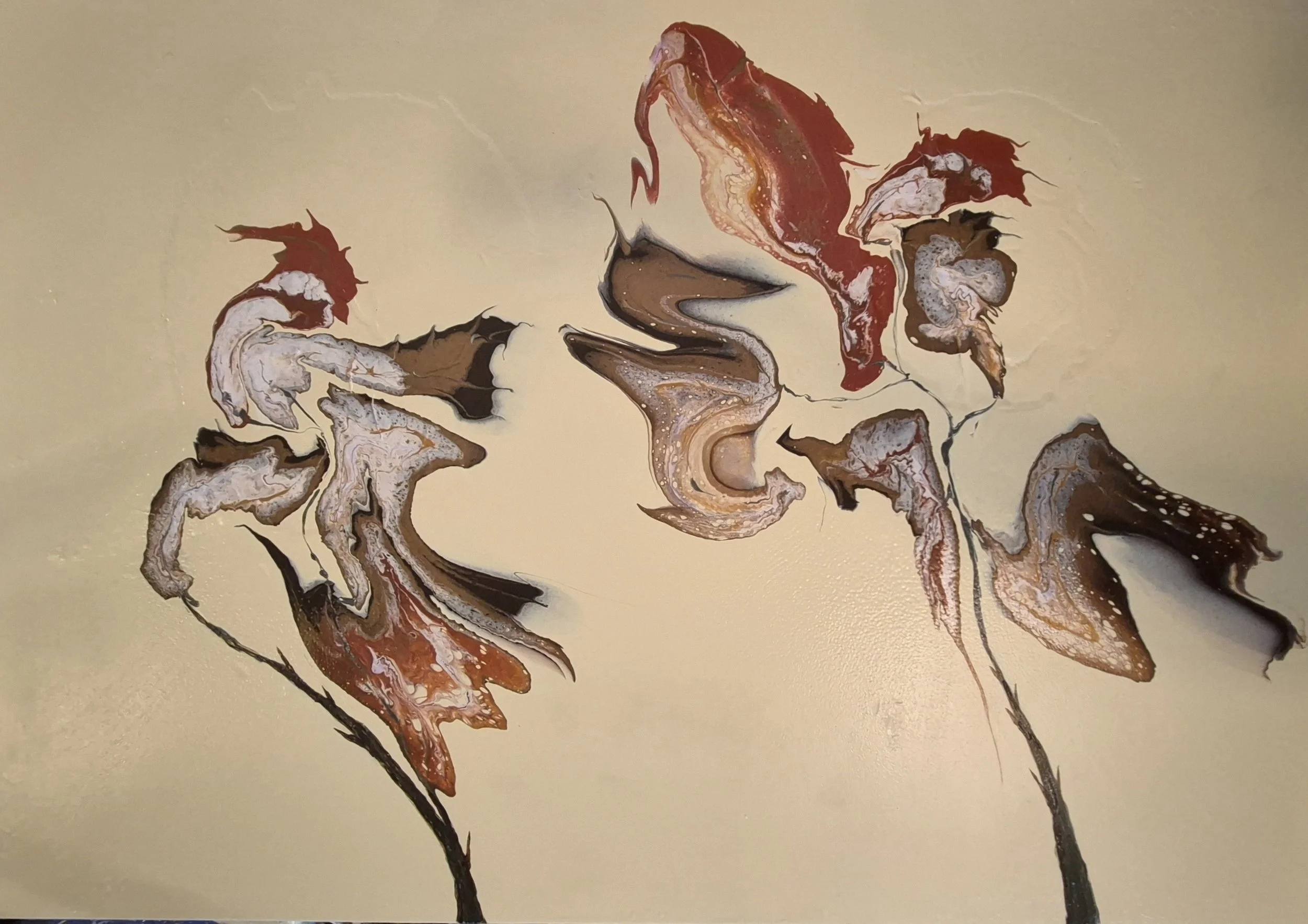 Dali'esq Flowers
32" x 48"
Canvas