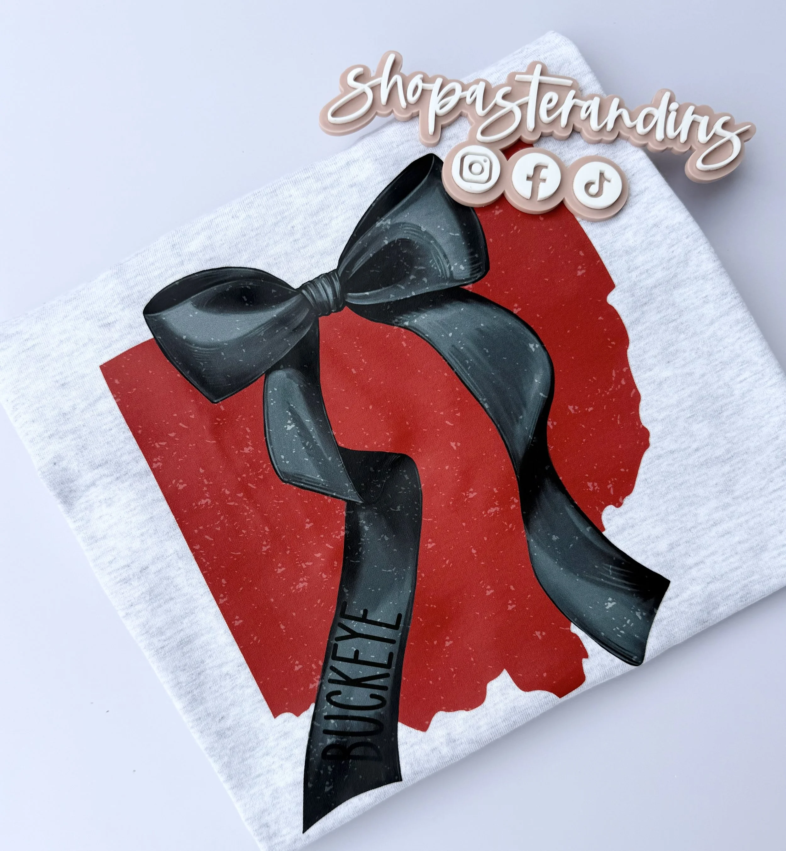 Buckeyes state w/ Bow - 3 styles