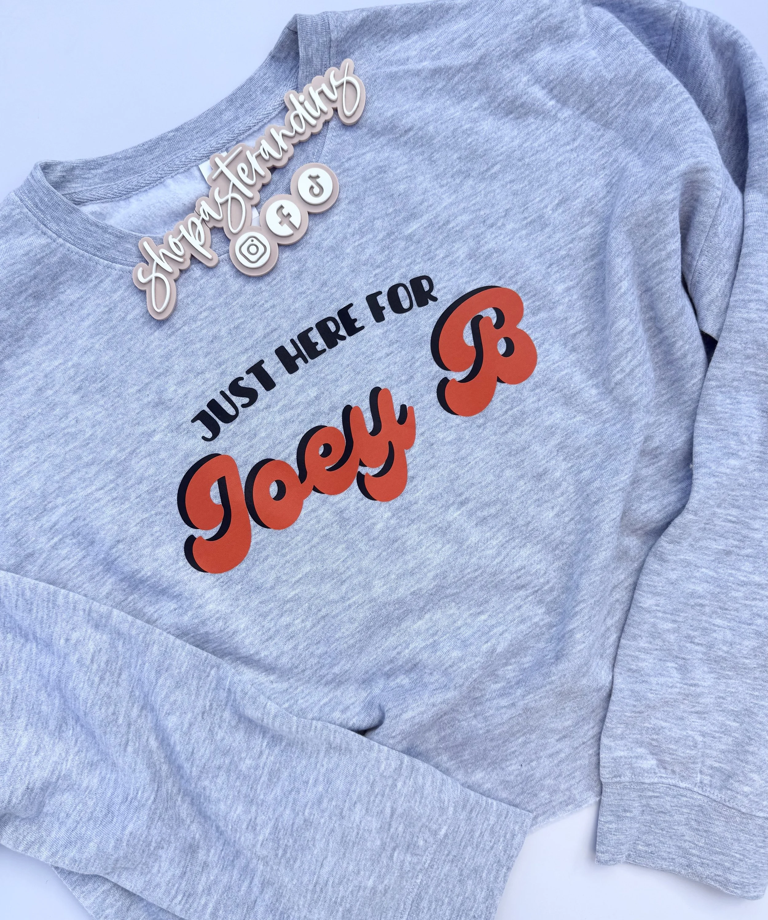 Joey B Mid length crewneck