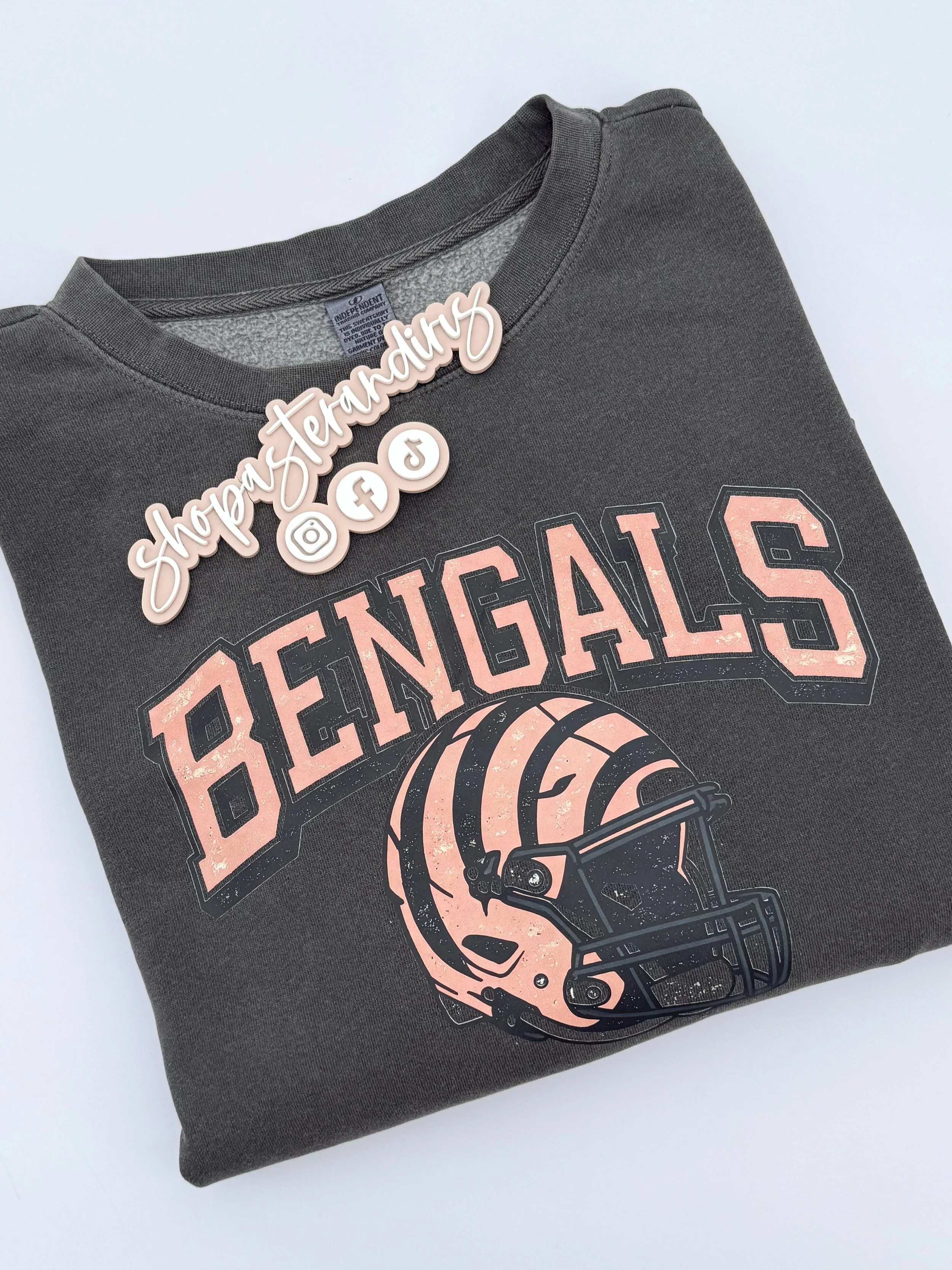 Bengals Mid-Length Crewneck