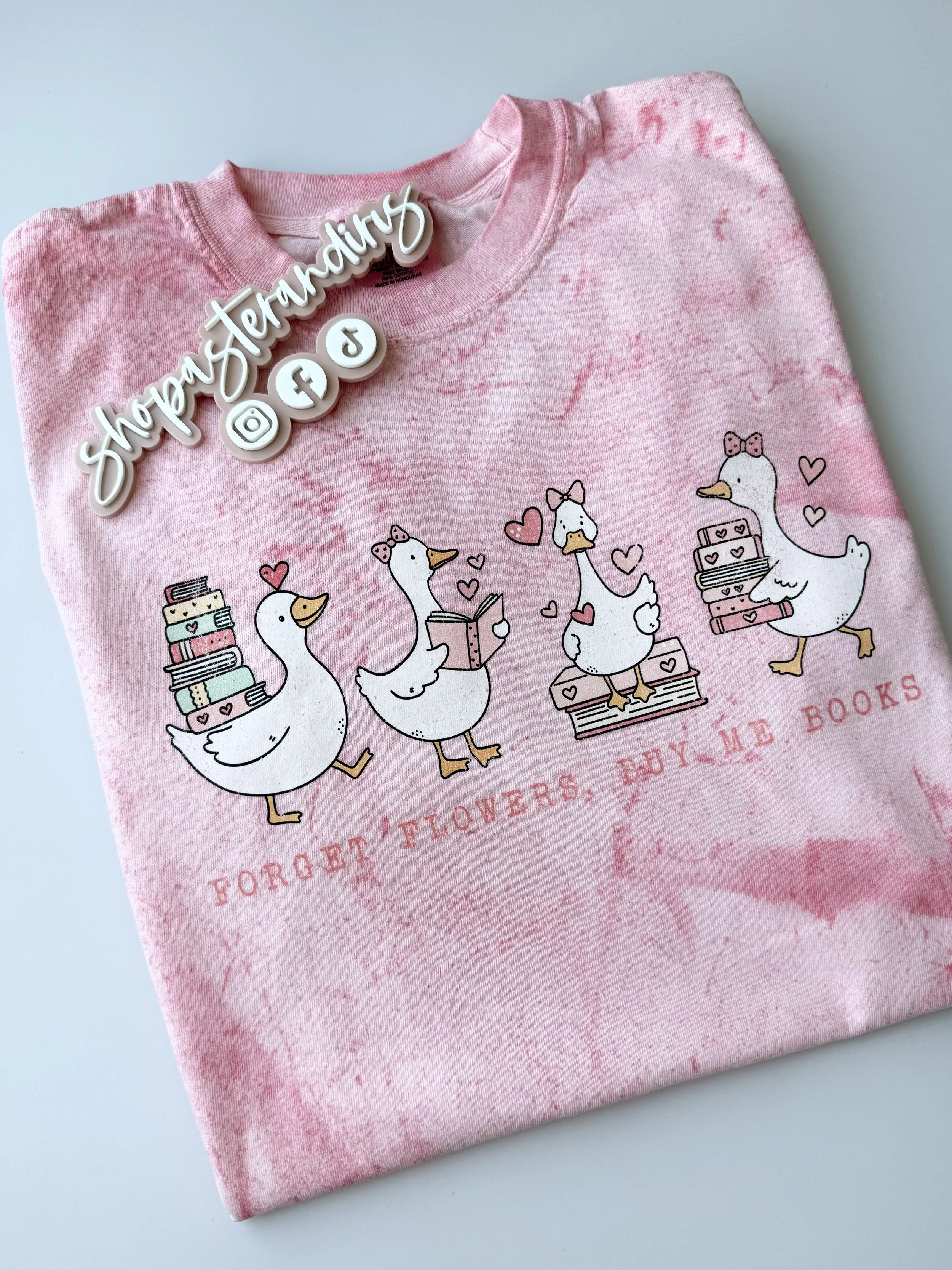 Buy me books goose T-shirt