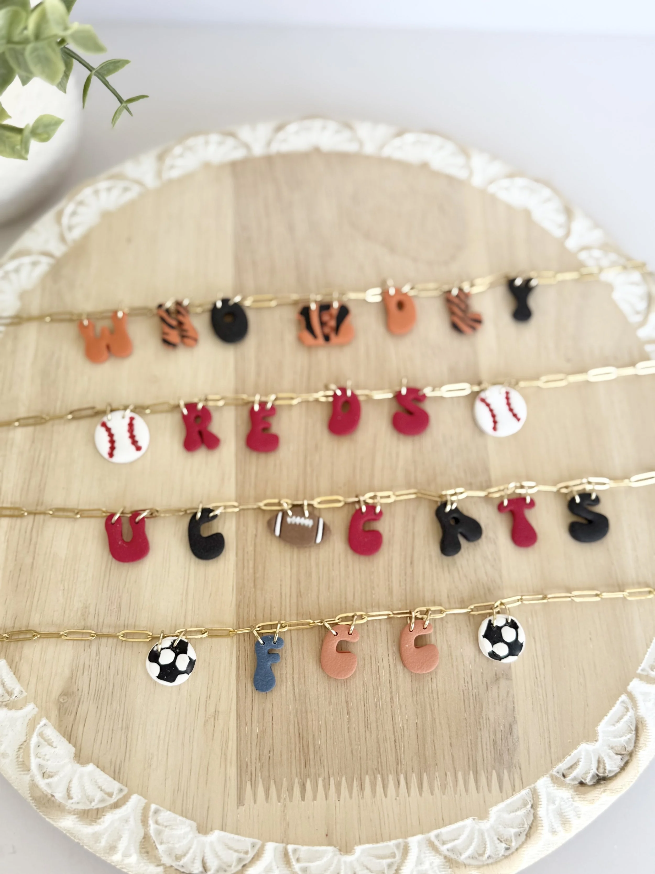 Cincy Spirit charm necklace