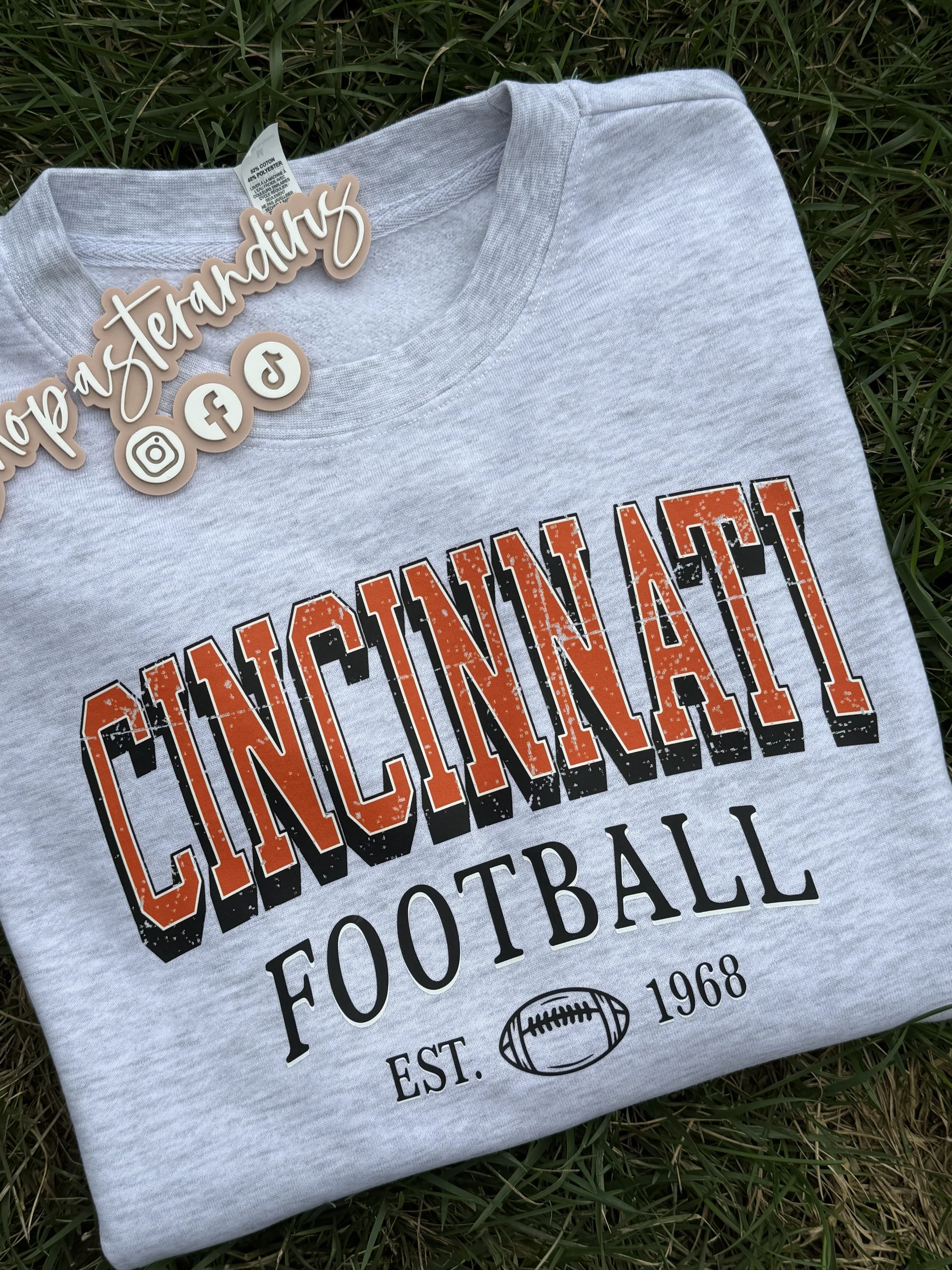 Cincinnati Football Crewneck