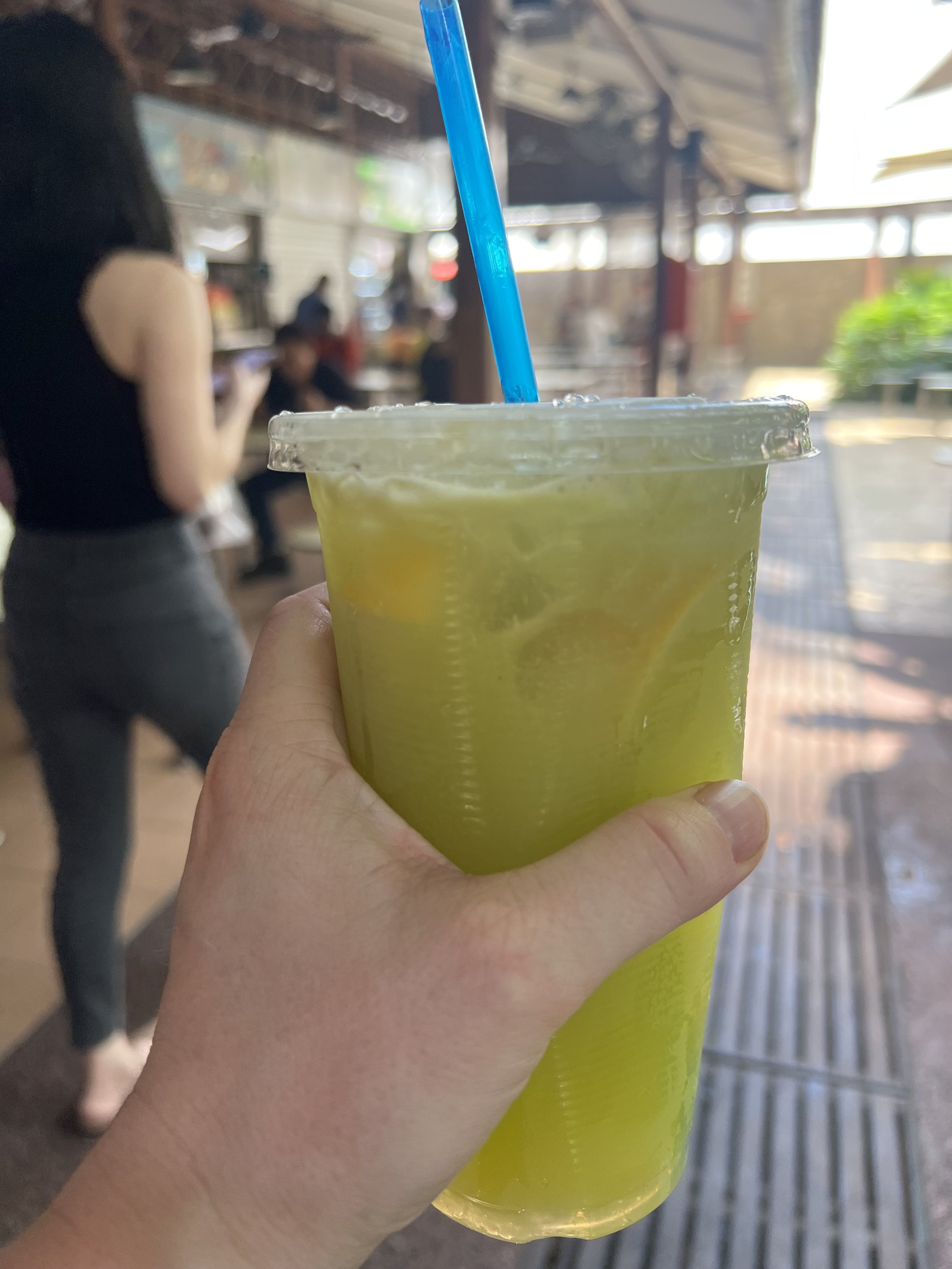 Sugarcane juice @ Newton Food Court