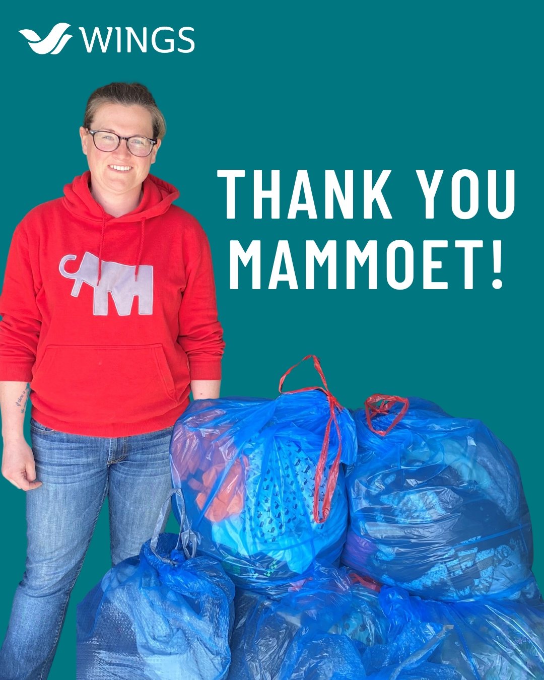 In honour of International Women's Day last month, Mammoet in Edmonton collected a large assortment of women's clothes to donate to WINGS shelter.

Thank you @mammoetglobal  and the Mammoet Team in Edmonton for helping to empower women at WINGS (Wome