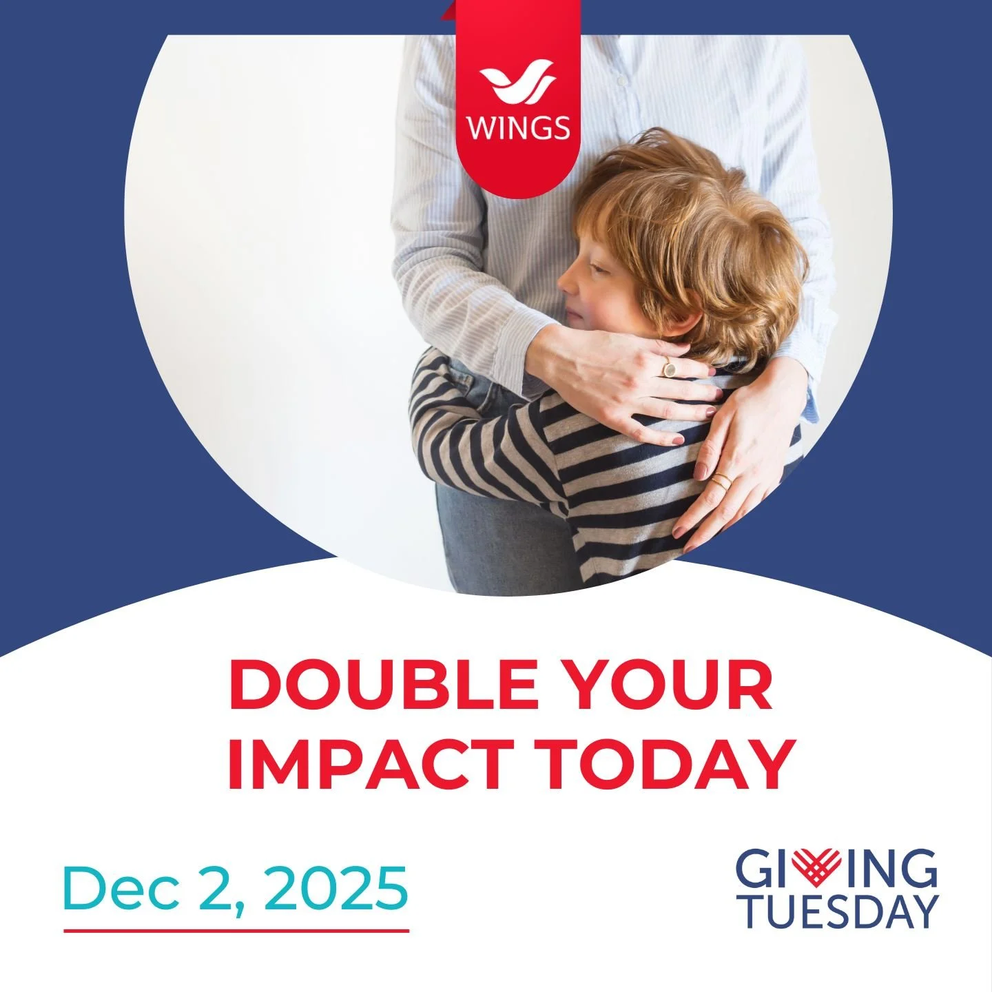 Giving Tuesday is here and your impact can grow in an instant. Every donation is doubled up to $10,000.

Your gift creates safe nights, nourishing meals, counselling, childcare, and the joy of choosing holiday gifts with dignity through Santa&rsquo;s