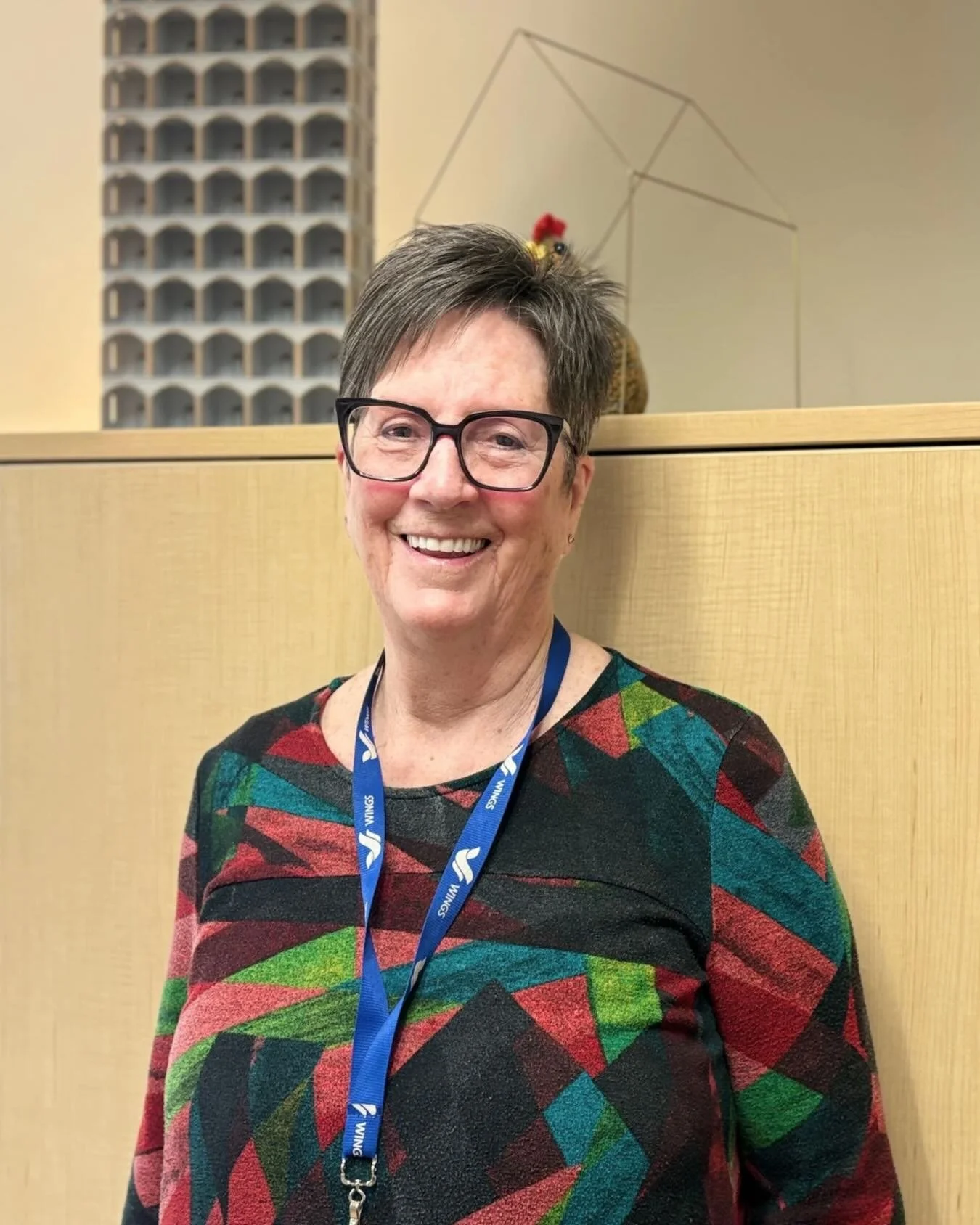 Today we are sharing a very special goodbye to someone who has been part of the heart of WINGS for over 11 years 💜

In just a few days, Gayle, our beloved front desk team member, will be heading into retirement, and it truly feels like the end of an